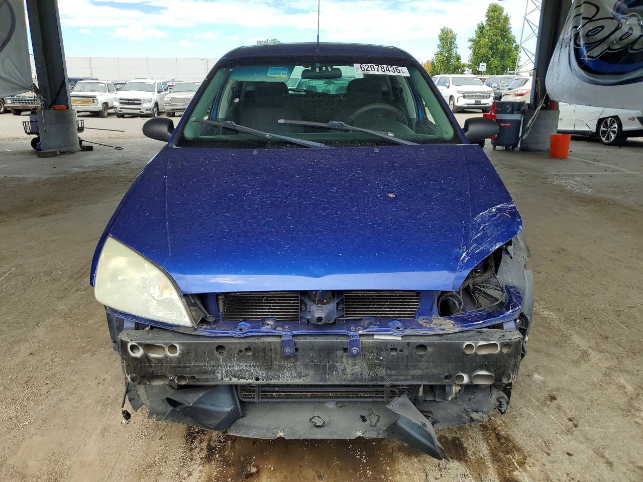 2005 Ford Focus Zx5 Blue vin: 3FAFP37N25R131999