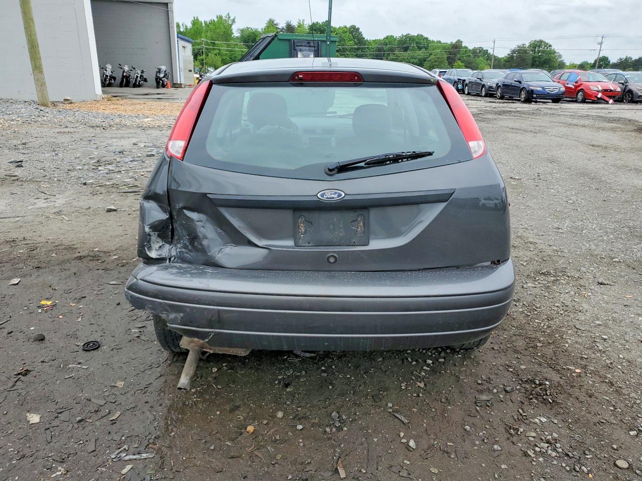 2005 Ford Focus Zx5 Gray vin: 3FAFP37N25R146759