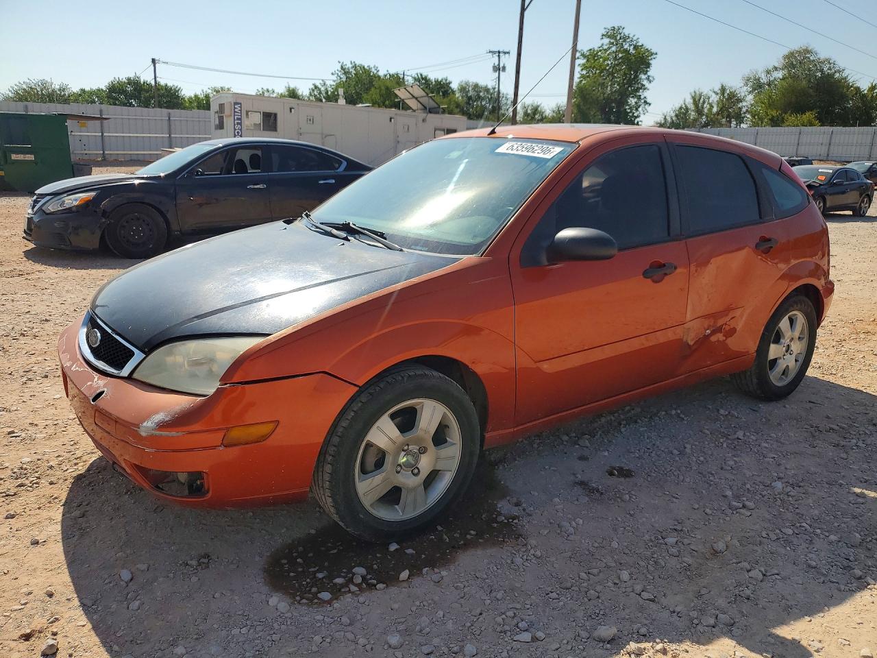 2005 Ford Focus Zx5 Orange vin: 3FAFP37N55R102044