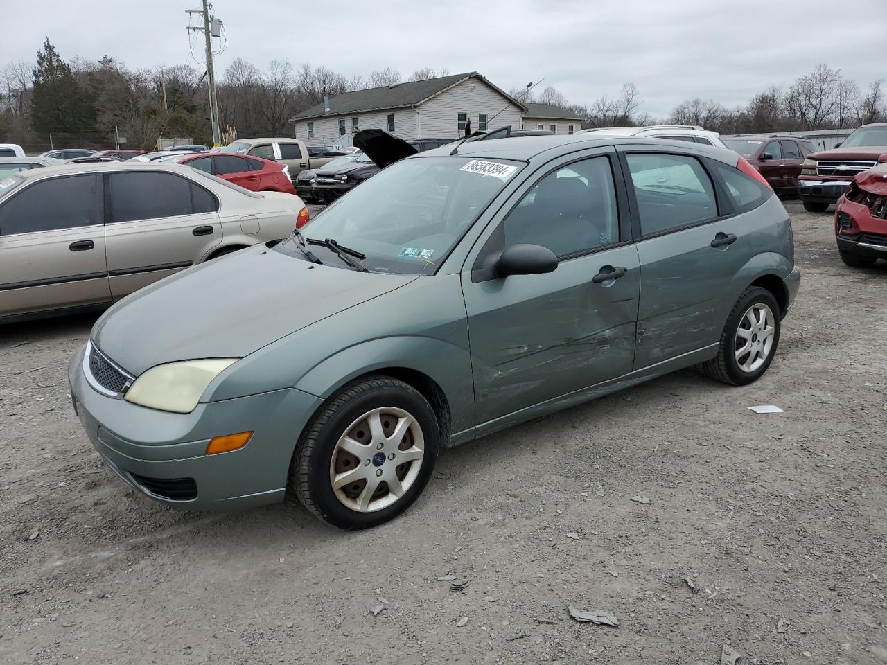 Price & History 2005 Ford Focus Zx5 2.0l 4 vin: 3FAFP37N55R117482