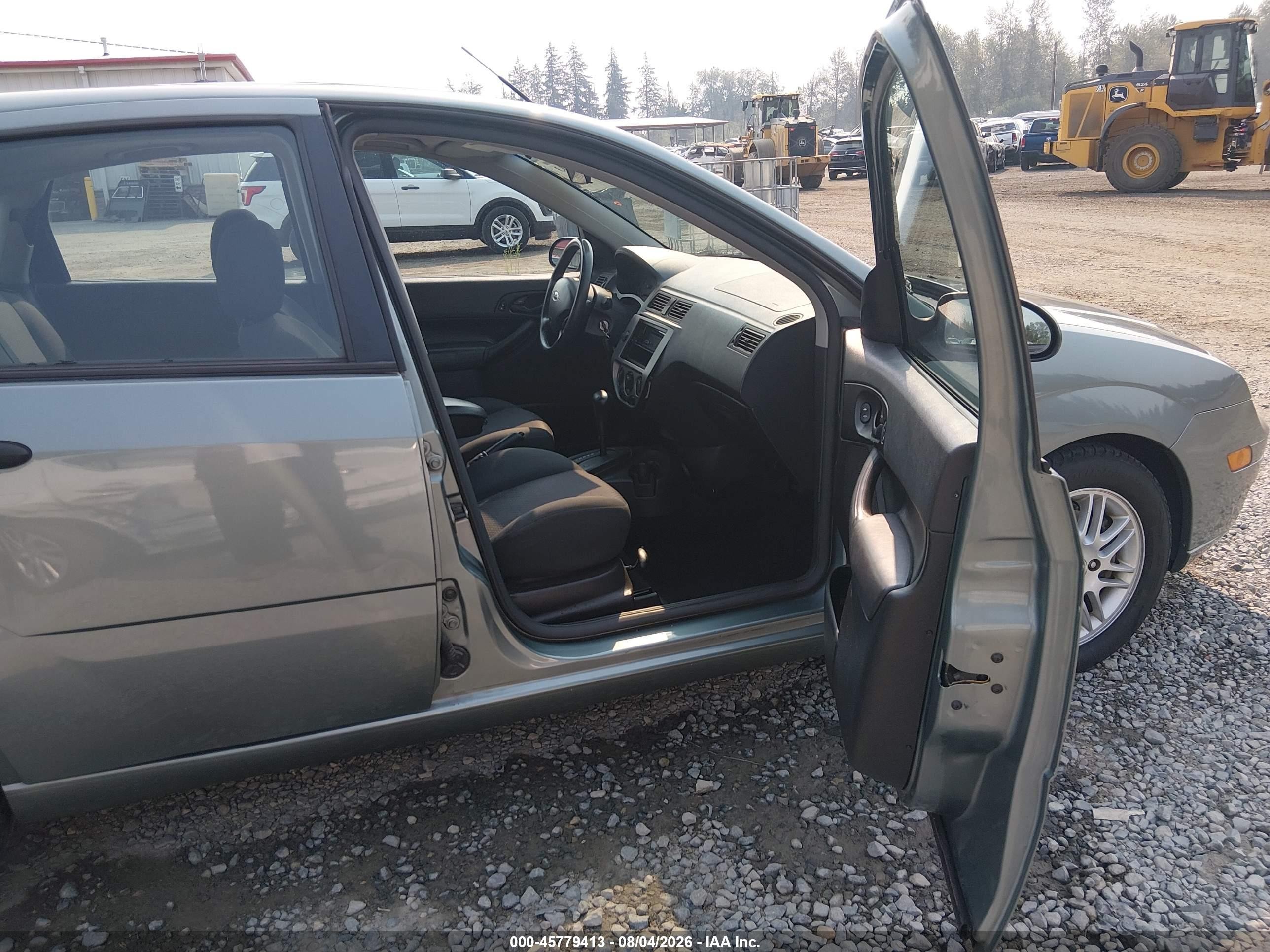 2005 Ford Focus Zx5 Green vin: 3FAFP37N55R135903
