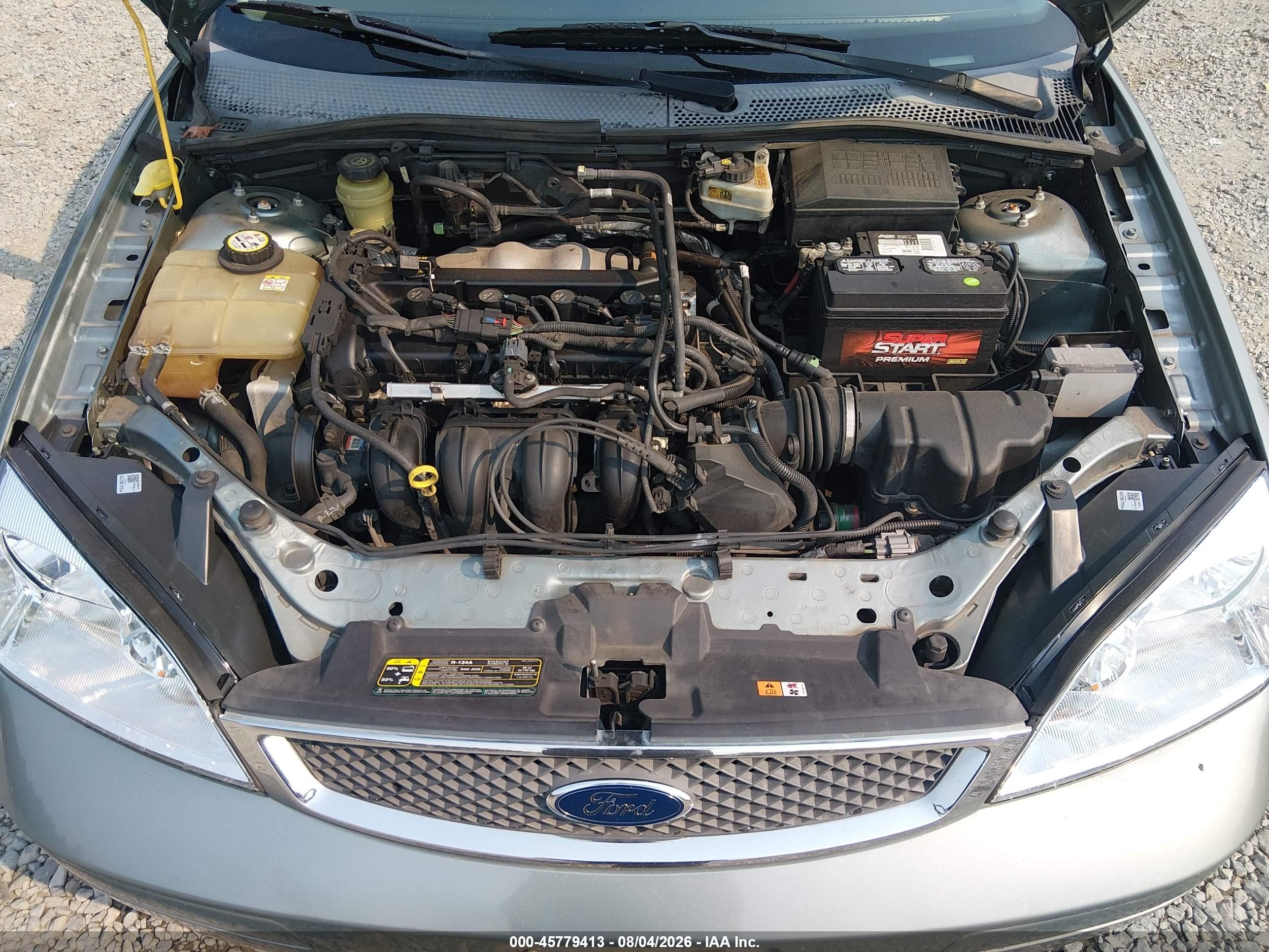 2005 Ford Focus Zx5 Green vin: 3FAFP37N55R135903