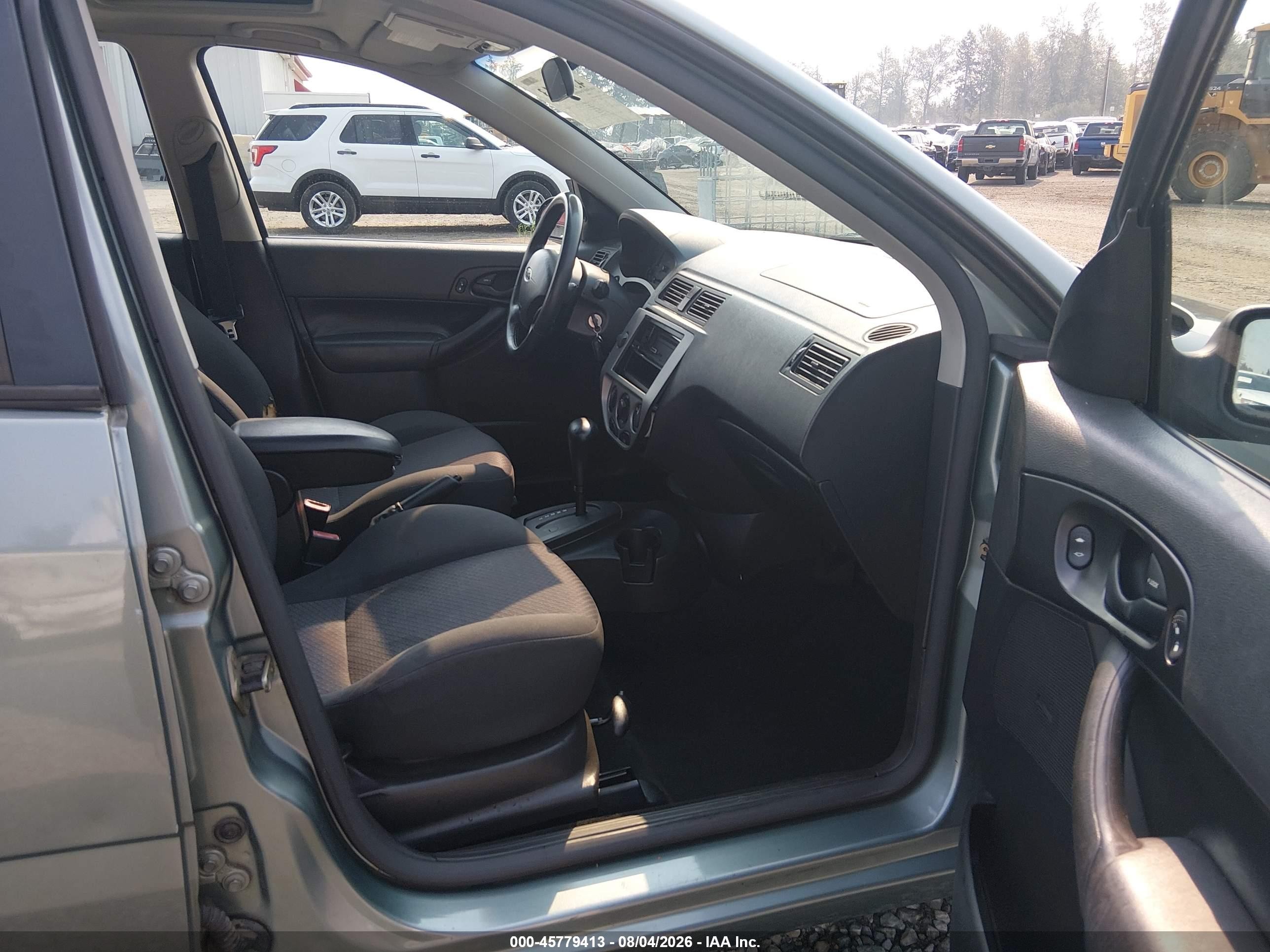 2005 Ford Focus Zx5 Green vin: 3FAFP37N55R135903