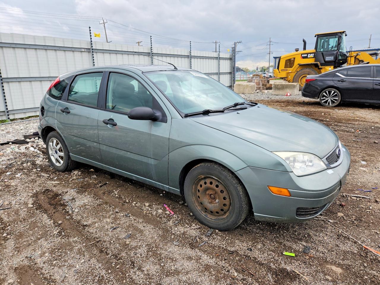 2005 Ford Focus Green vin: 3FAFP37N85R118173