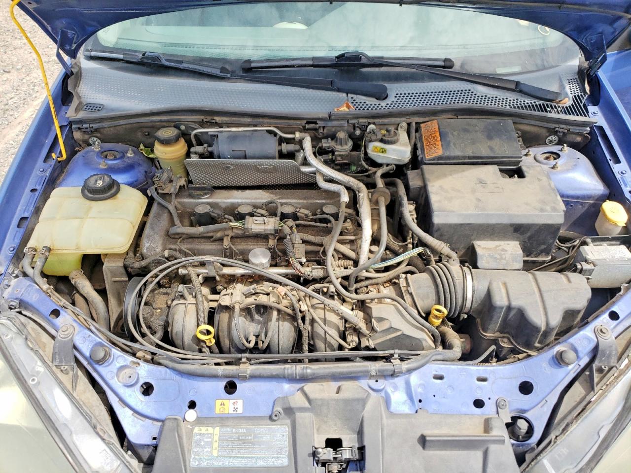 2003 Ford Focus Blue vin: 3FAFP37Z43R141742