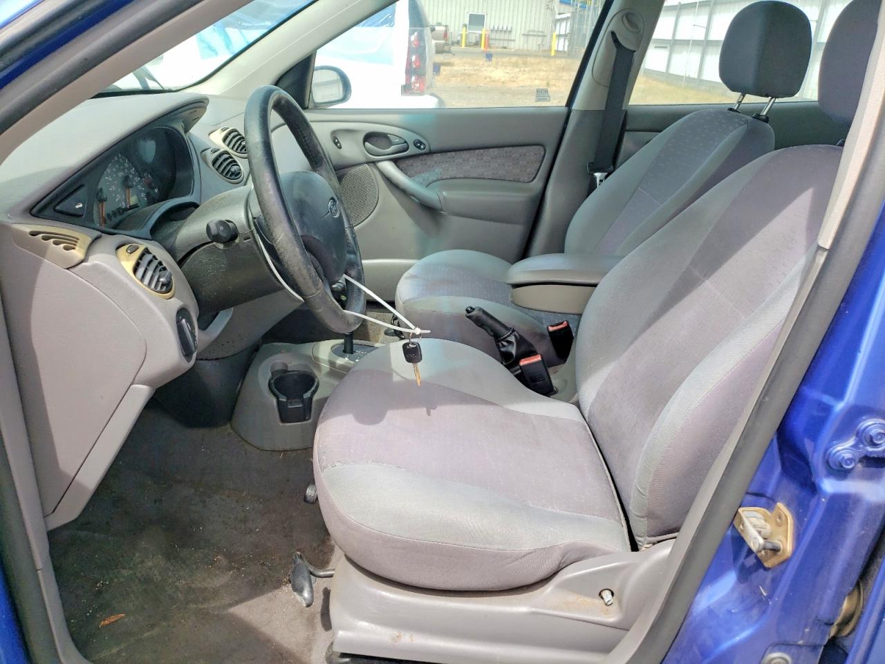 2003 Ford Focus Blue vin: 3FAFP37Z43R141742