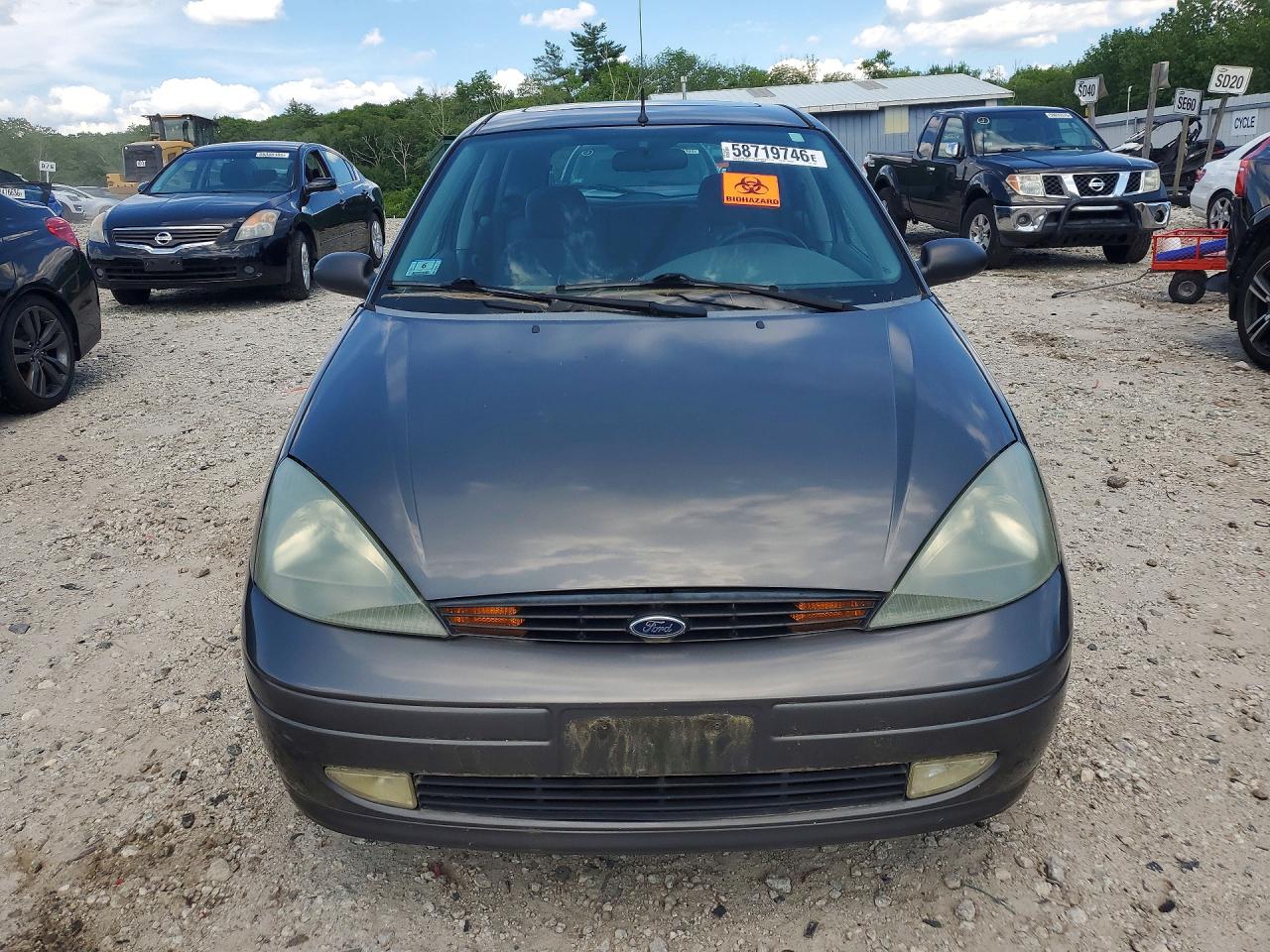 2004 Ford Focus Zx5 Gray vin: 3FAFP37Z84R110902