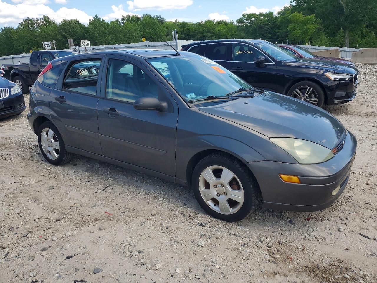 2004 Ford Focus Zx5 Gray vin: 3FAFP37Z84R110902