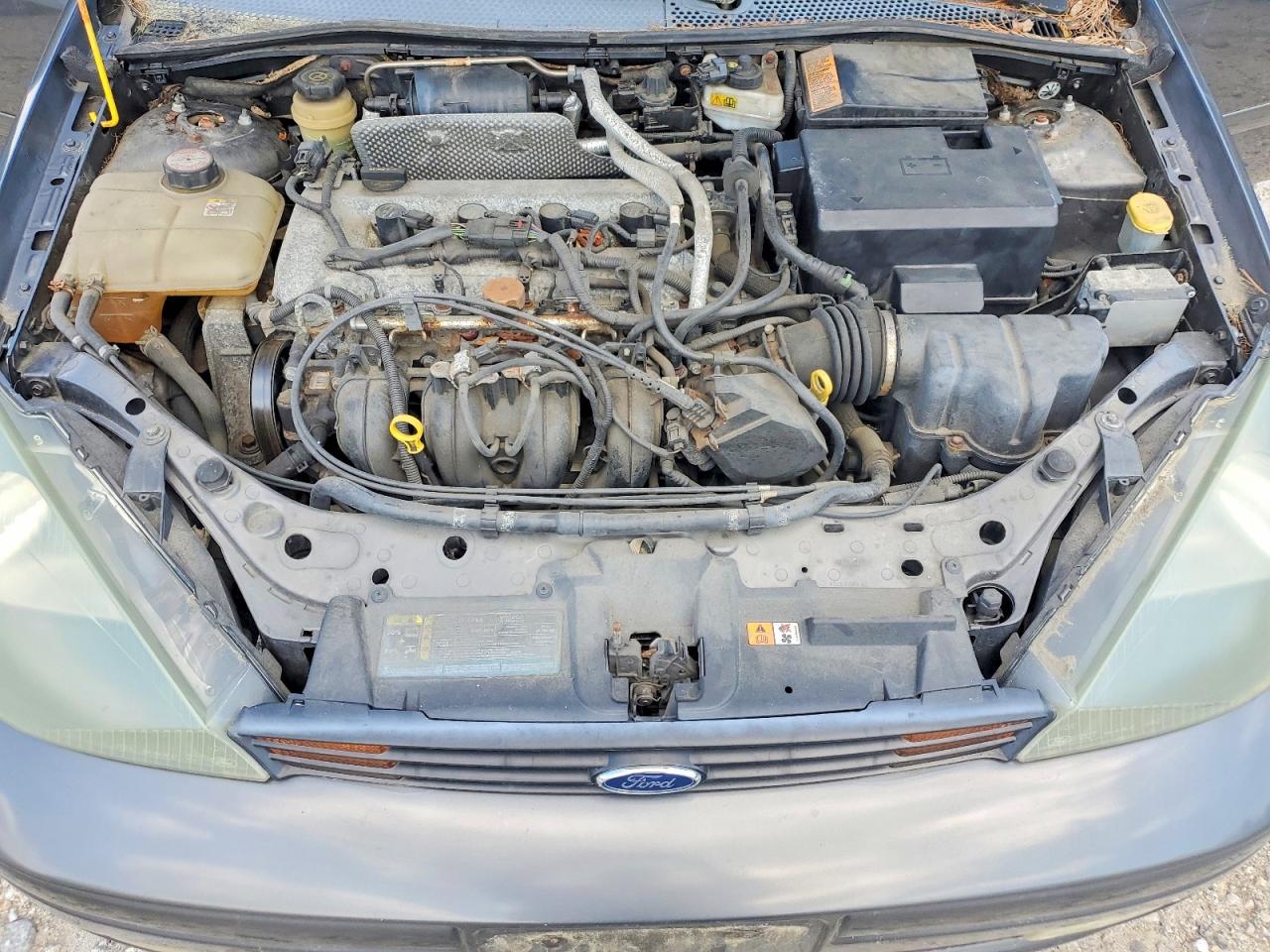 2004 Ford Focus Zx5 Gray vin: 3FAFP37Z84R110902