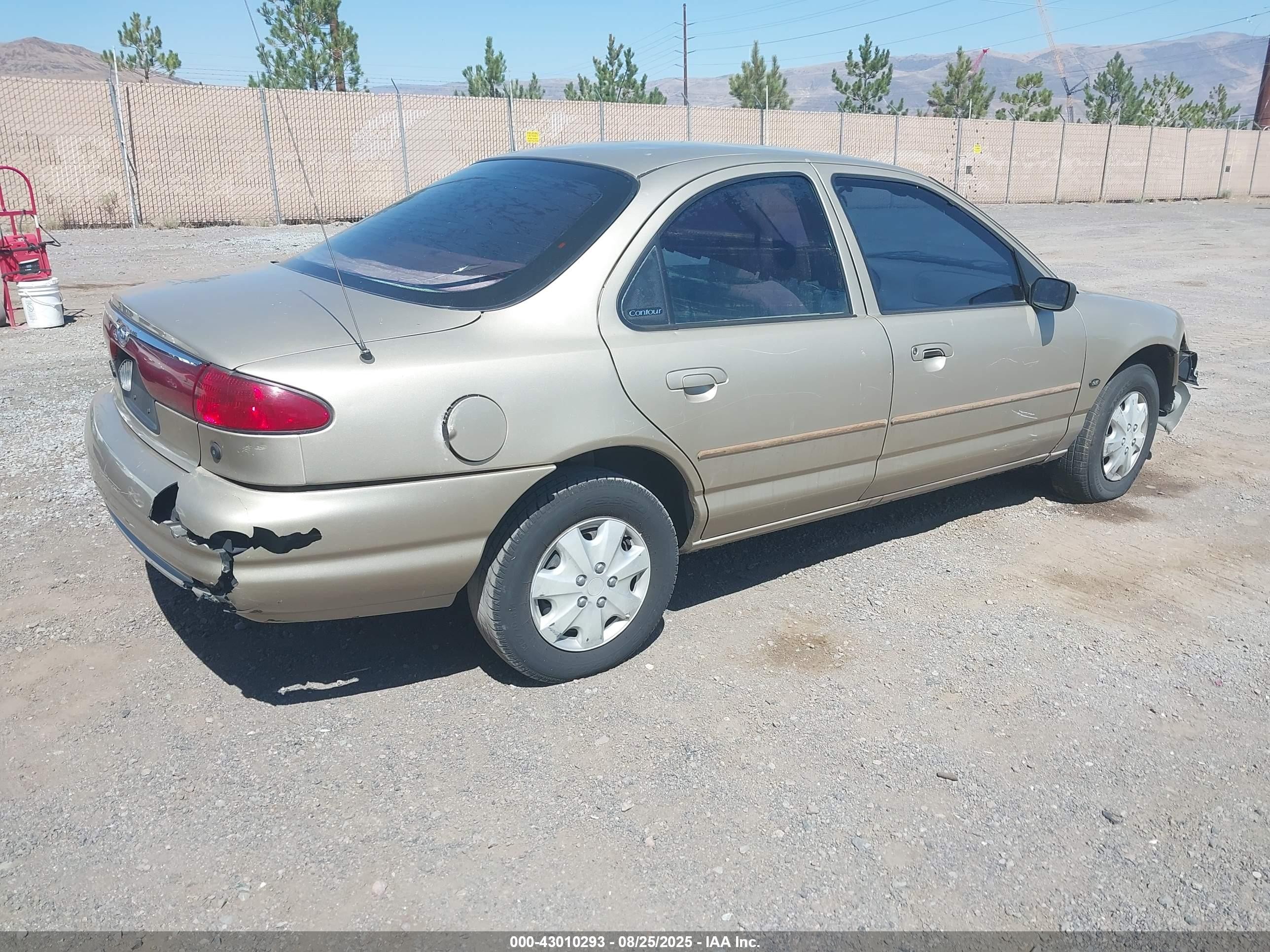2000 Ford Contour Se Fleet Brown vin: 3FAFP6631YM110483