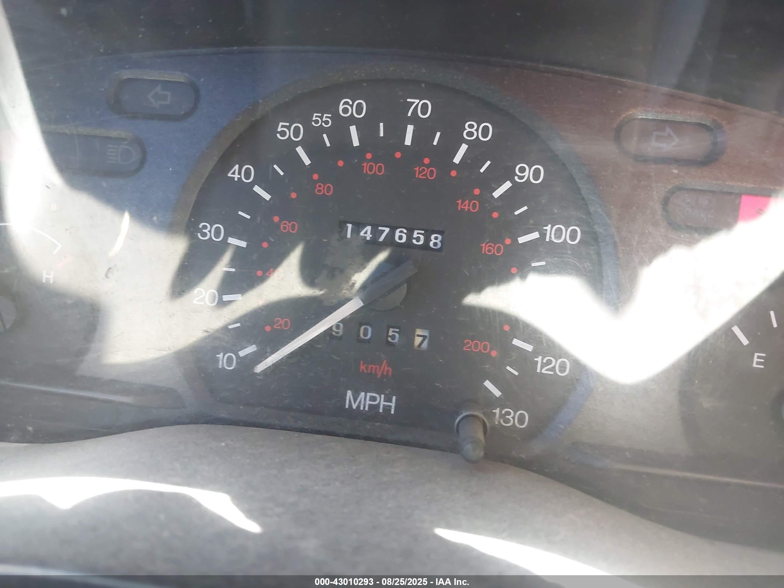 2000 Ford Contour Se Fleet Brown vin: 3FAFP6631YM110483