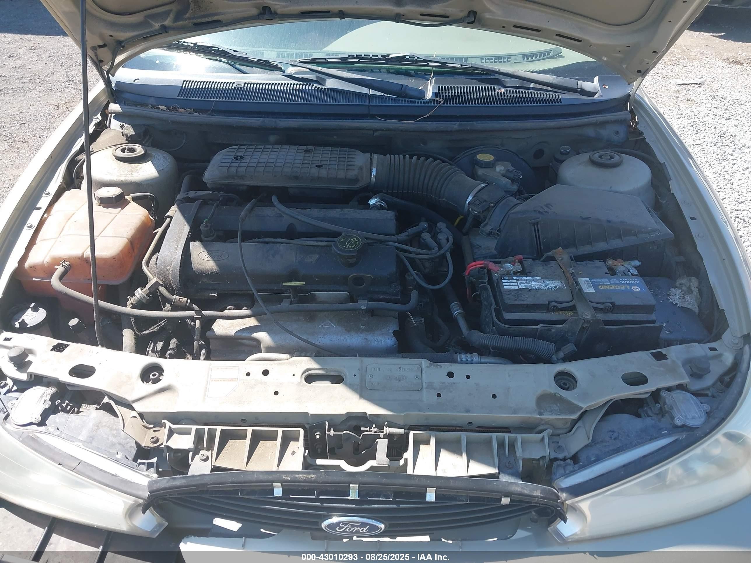 2000 Ford Contour Se Fleet Brown vin: 3FAFP6631YM110483