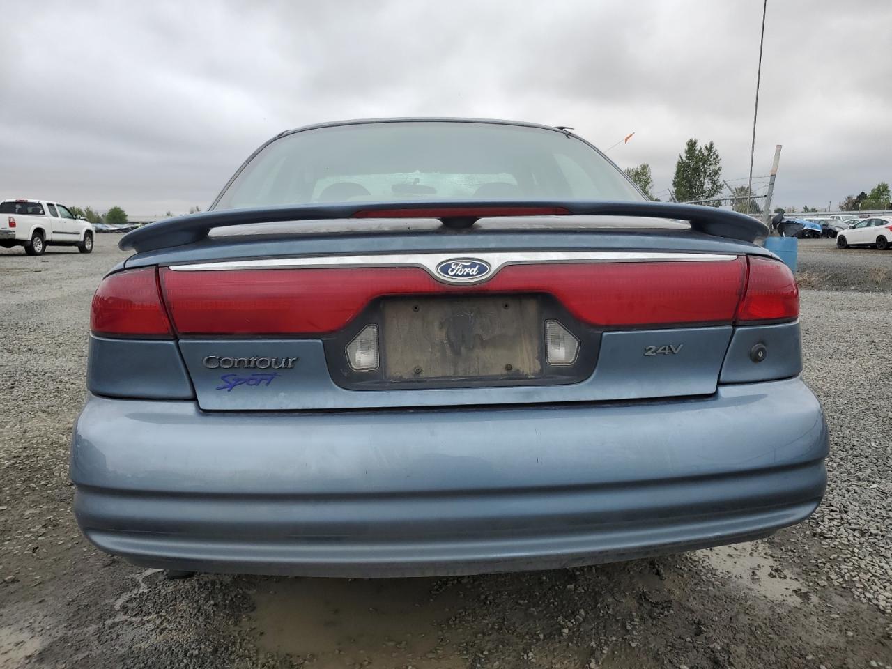 2000 Ford Contour Se Turquoise vin: 3FAFP66L4YM101728