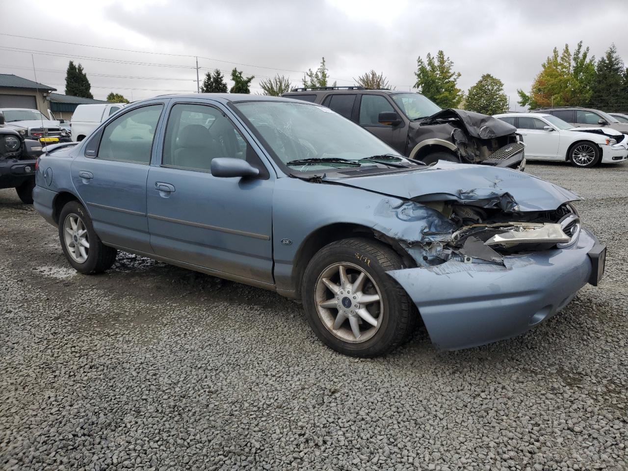 2000 Ford Contour Se Turquoise vin: 3FAFP66L4YM101728