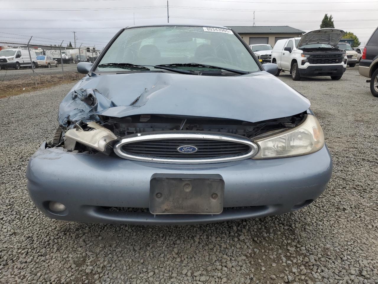 2000 Ford Contour Se Turquoise vin: 3FAFP66L4YM101728
