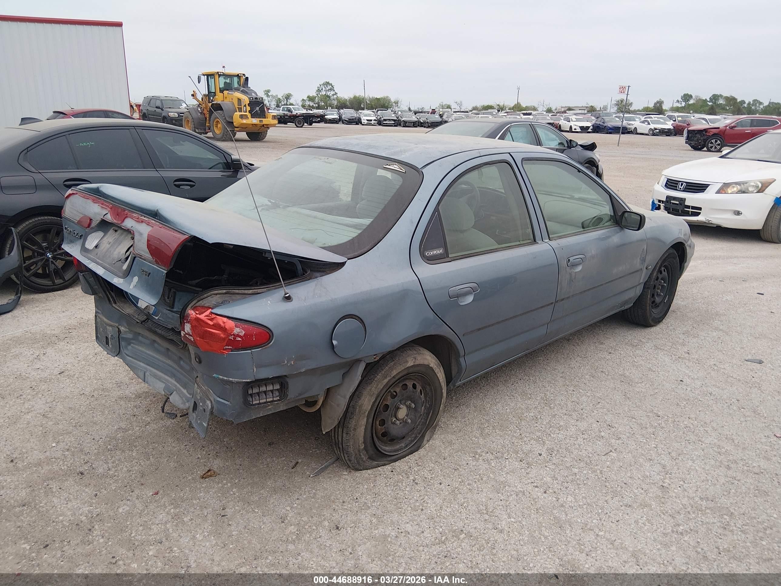 2000 Ford Contour Se Sport Синий vin: 3FAFP66L7YM113016