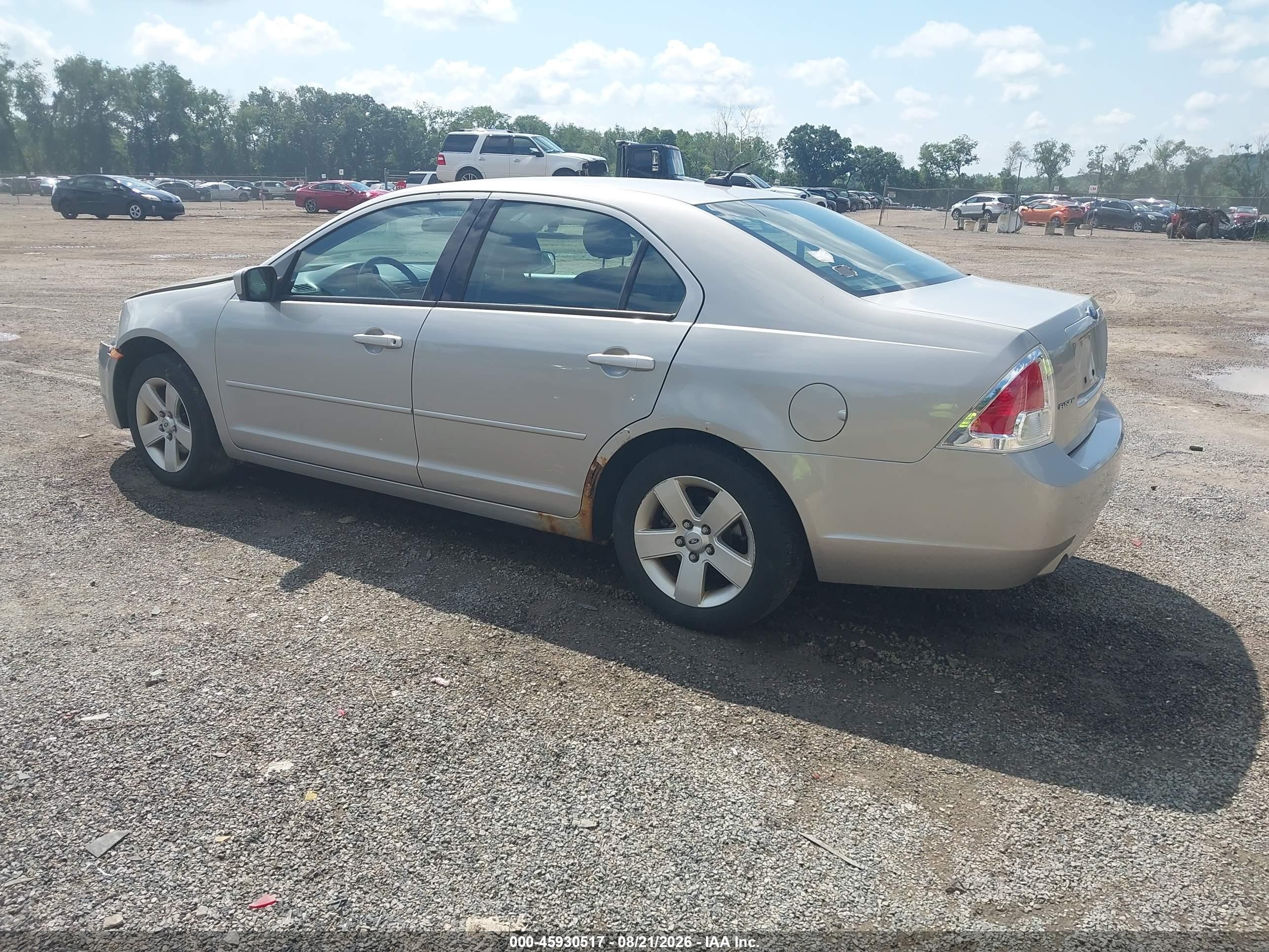 2008 Ford Fusion Se Silver vin: 3FAHP01108R150343