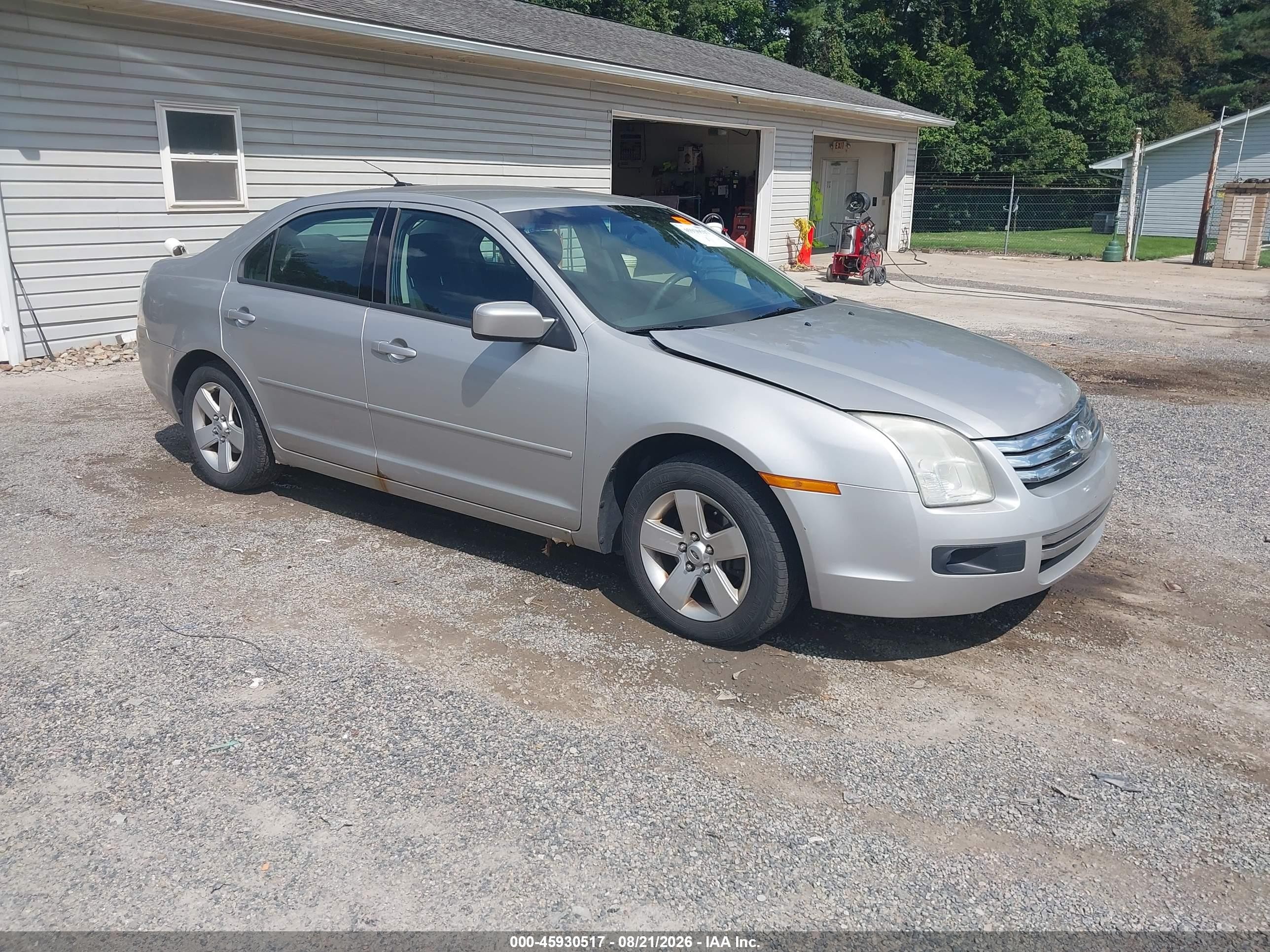 2008 Ford Fusion Se Silver vin: 3FAHP01108R150343