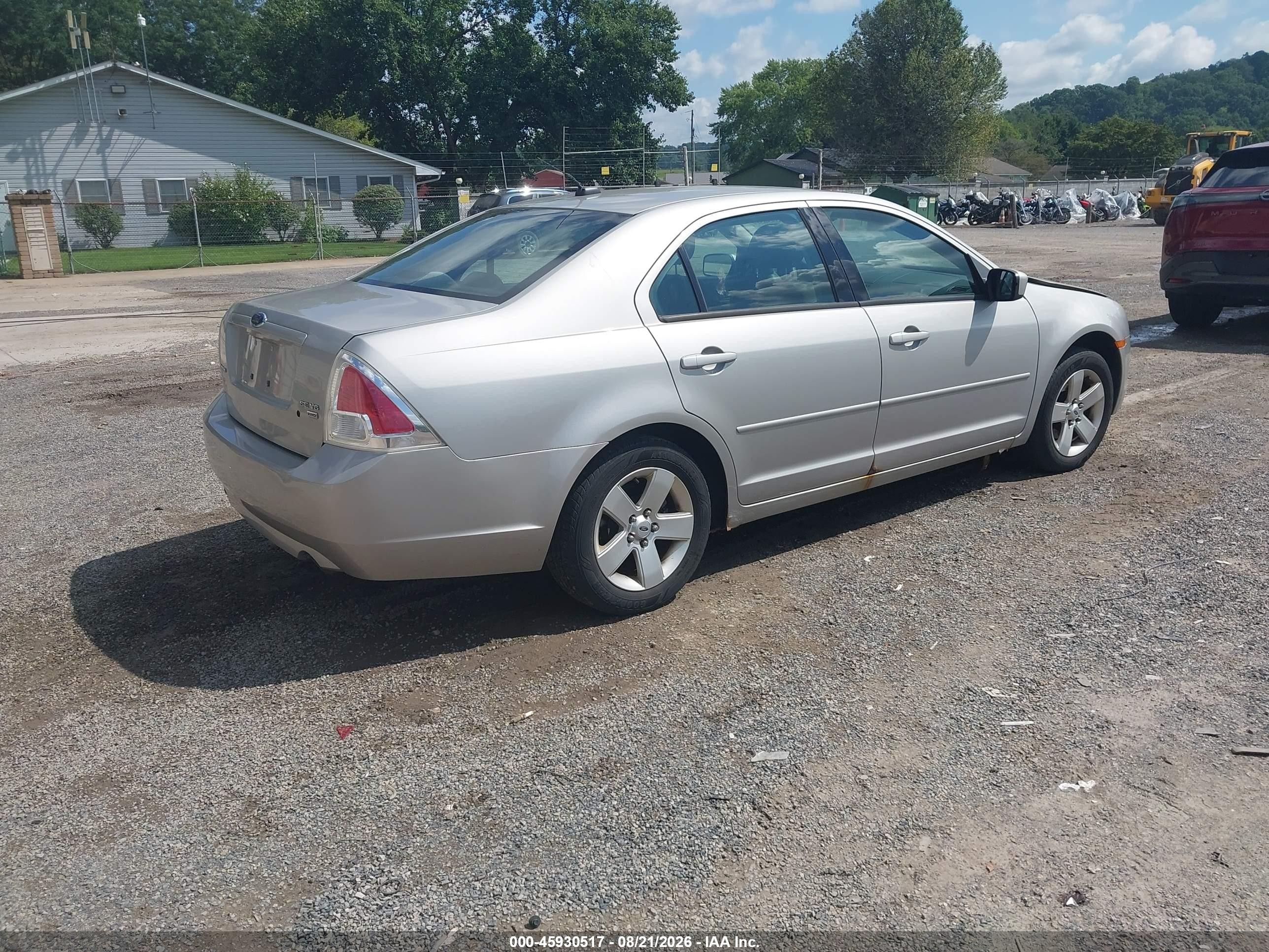 2008 Ford Fusion Se Silver vin: 3FAHP01108R150343