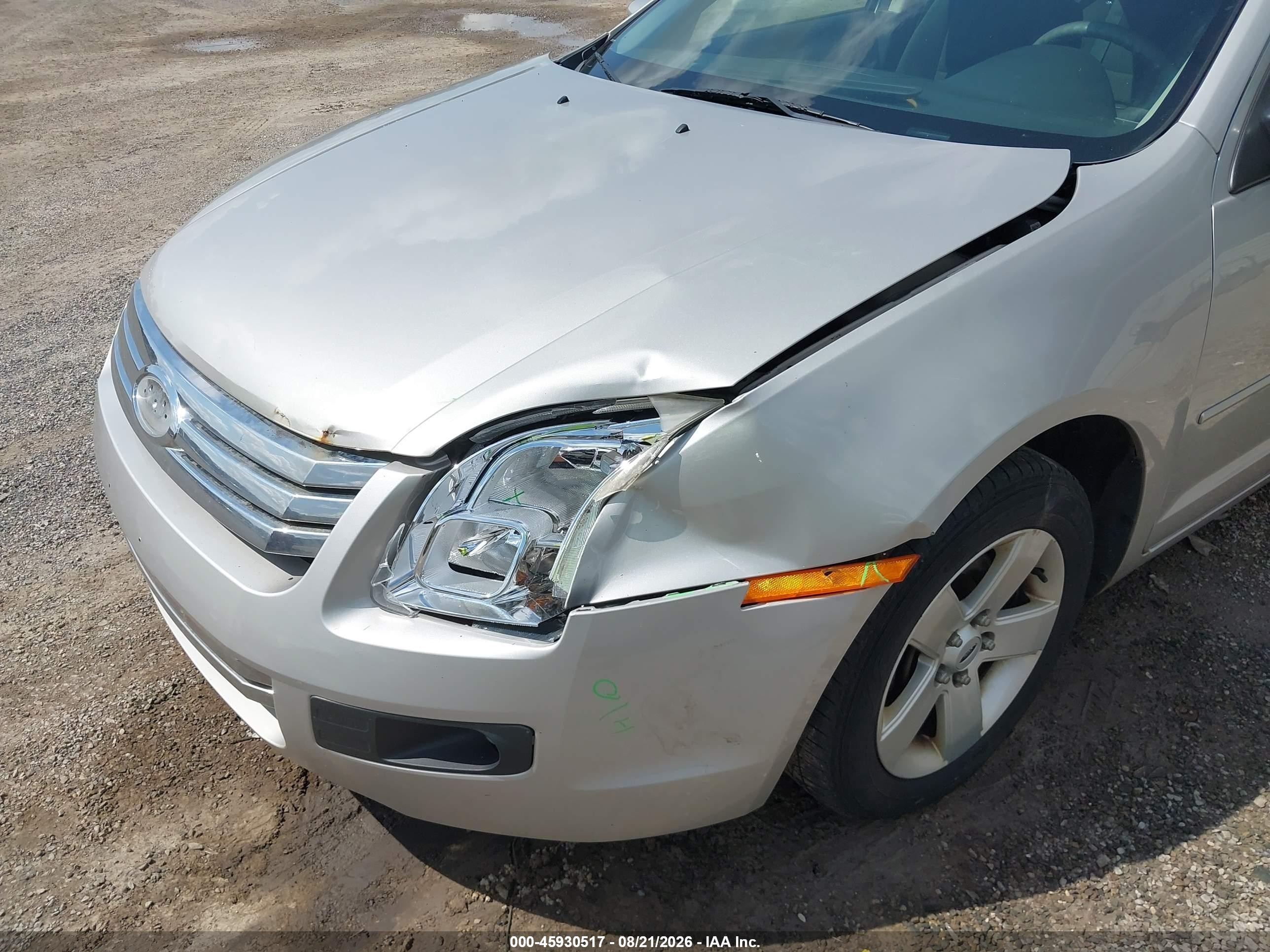 2008 Ford Fusion Se Silver vin: 3FAHP01108R150343