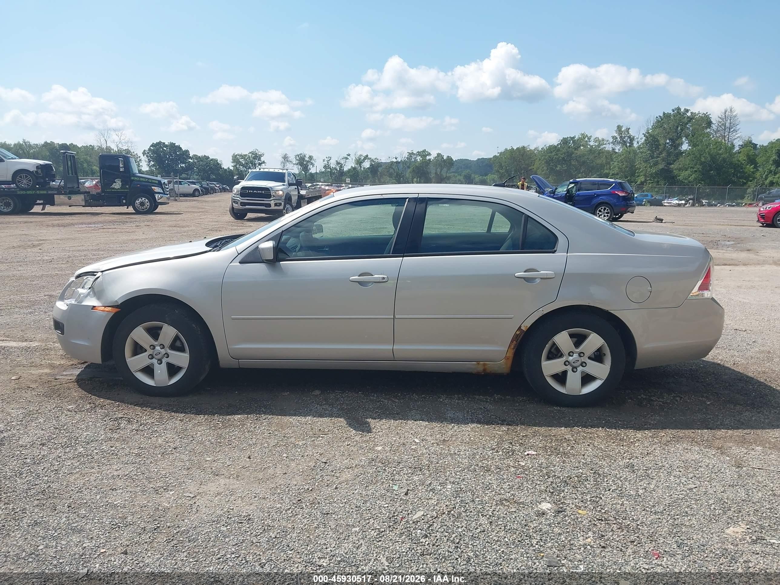 2008 Ford Fusion Se Silver vin: 3FAHP01108R150343