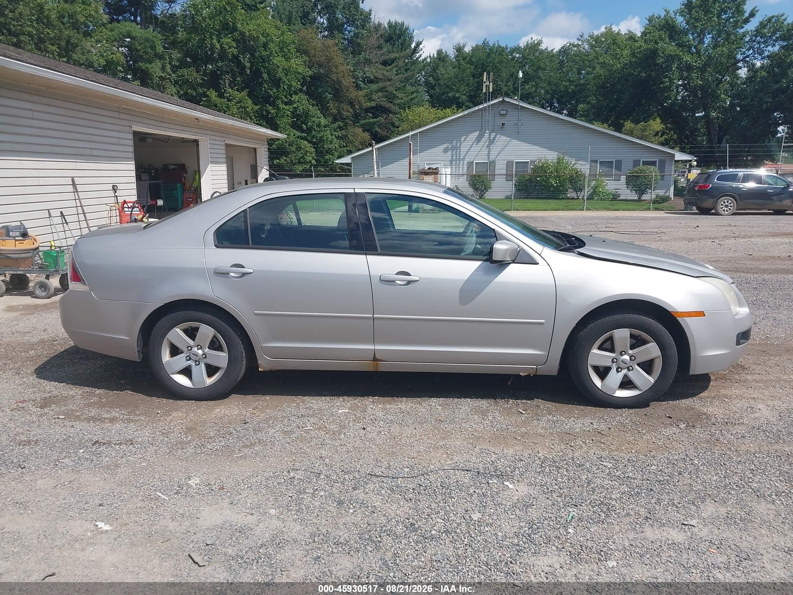 2008 Ford Fusion Se Silver vin: 3FAHP01108R150343