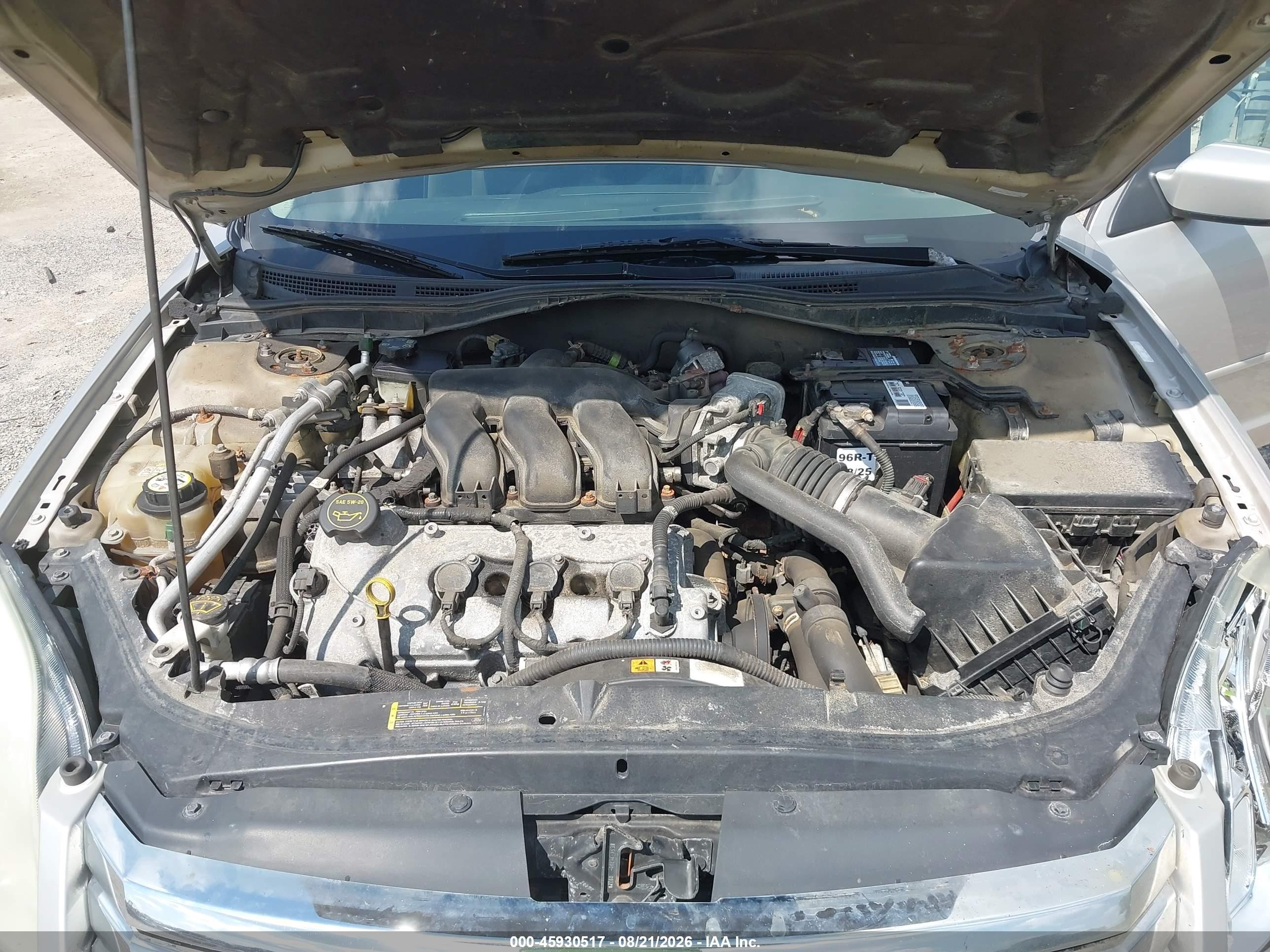 2008 Ford Fusion Se Silver vin: 3FAHP01108R150343