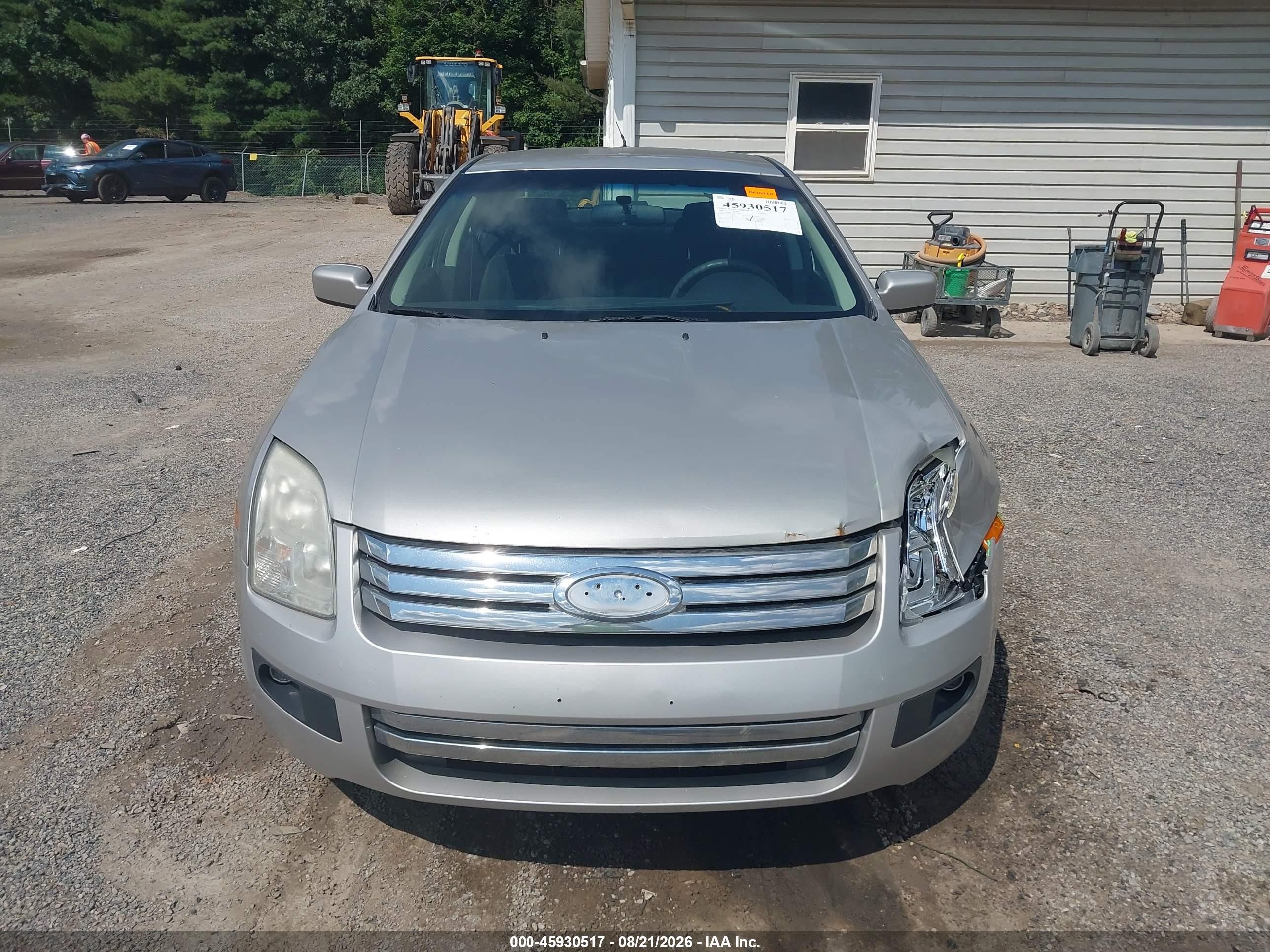 2008 Ford Fusion Se Silver vin: 3FAHP01108R150343