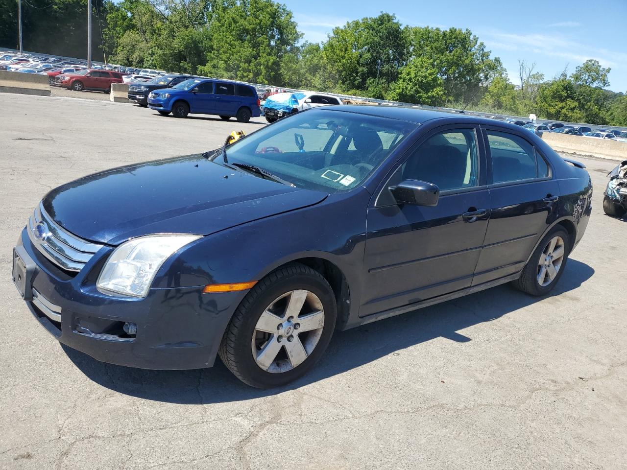 2009 Ford Fusion Se Blue vin: 3FAHP01119R165614