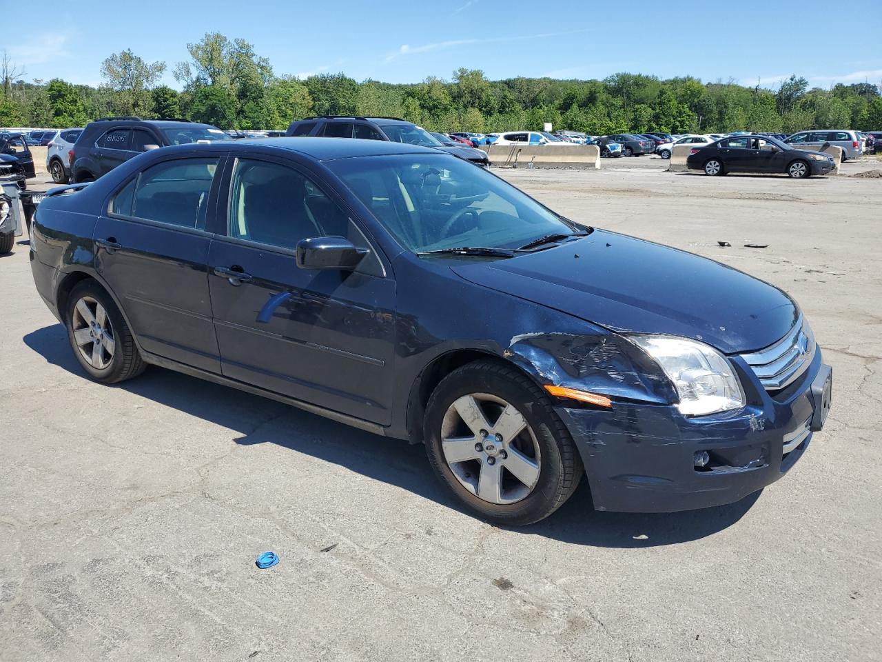 2009 Ford Fusion Se Blue vin: 3FAHP01119R165614