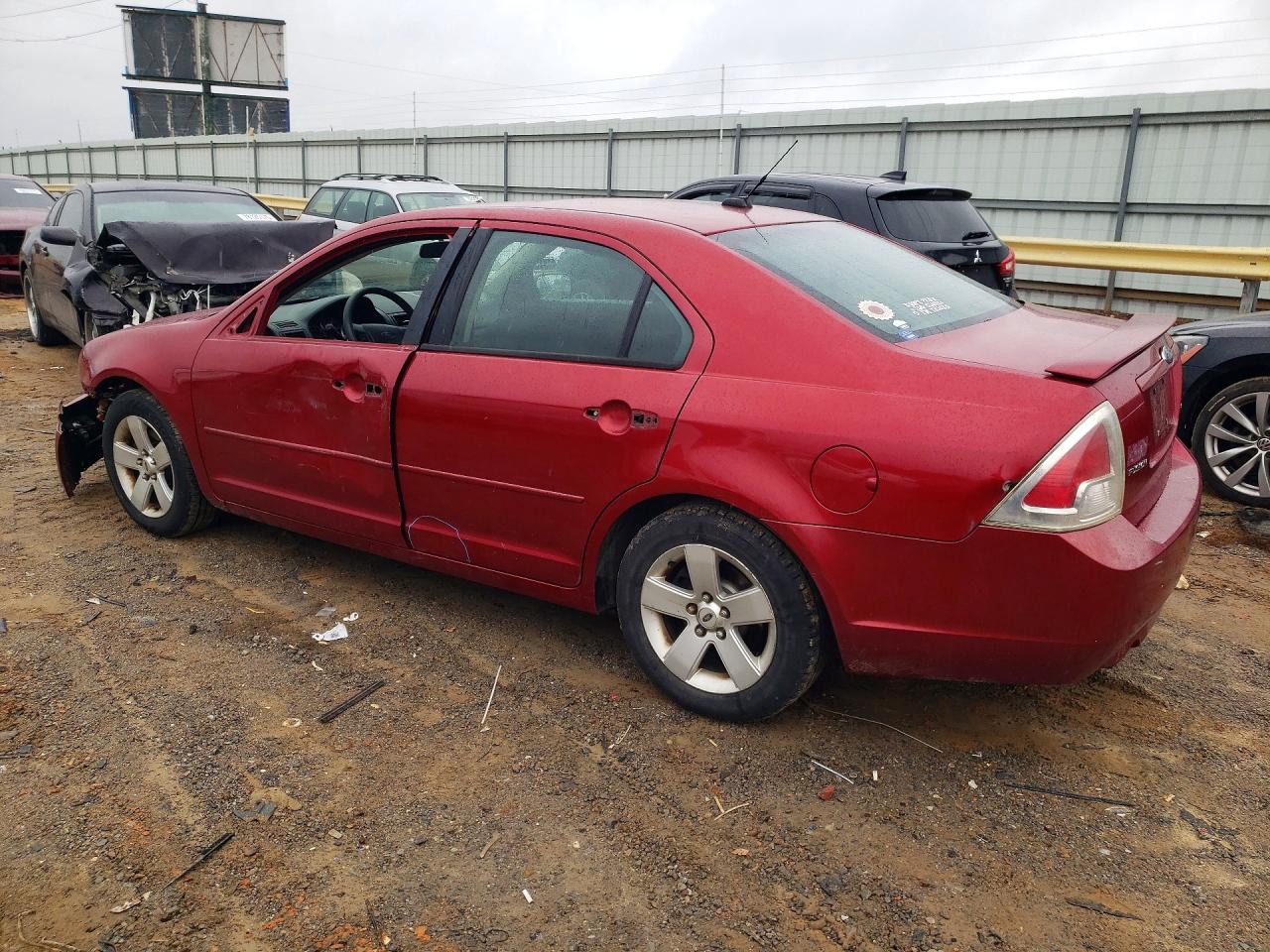 2007 Ford Fusion Se Красный vin: 3FAHP01137R147113