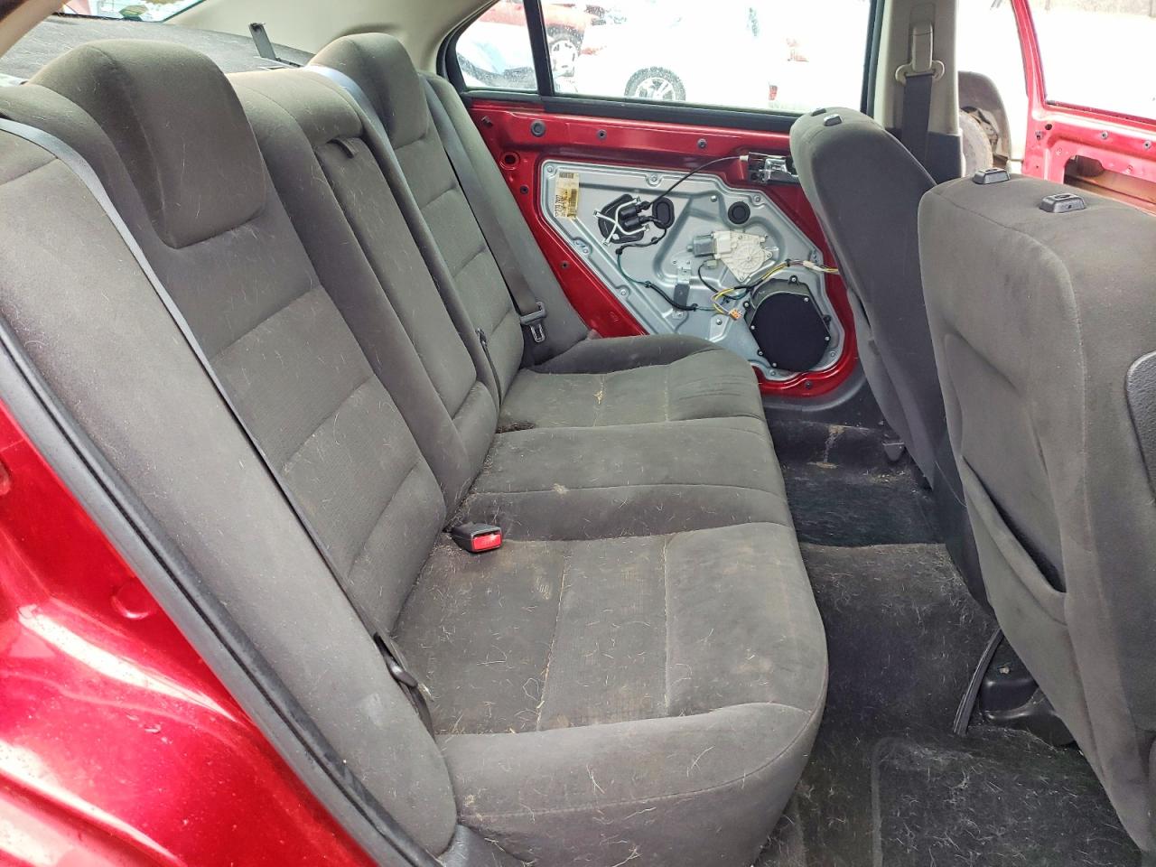 2007 Ford Fusion Se Красный vin: 3FAHP01137R147113
