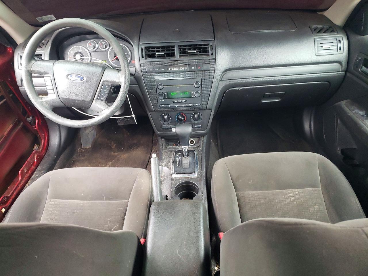 2007 Ford Fusion Se Красный vin: 3FAHP01137R147113