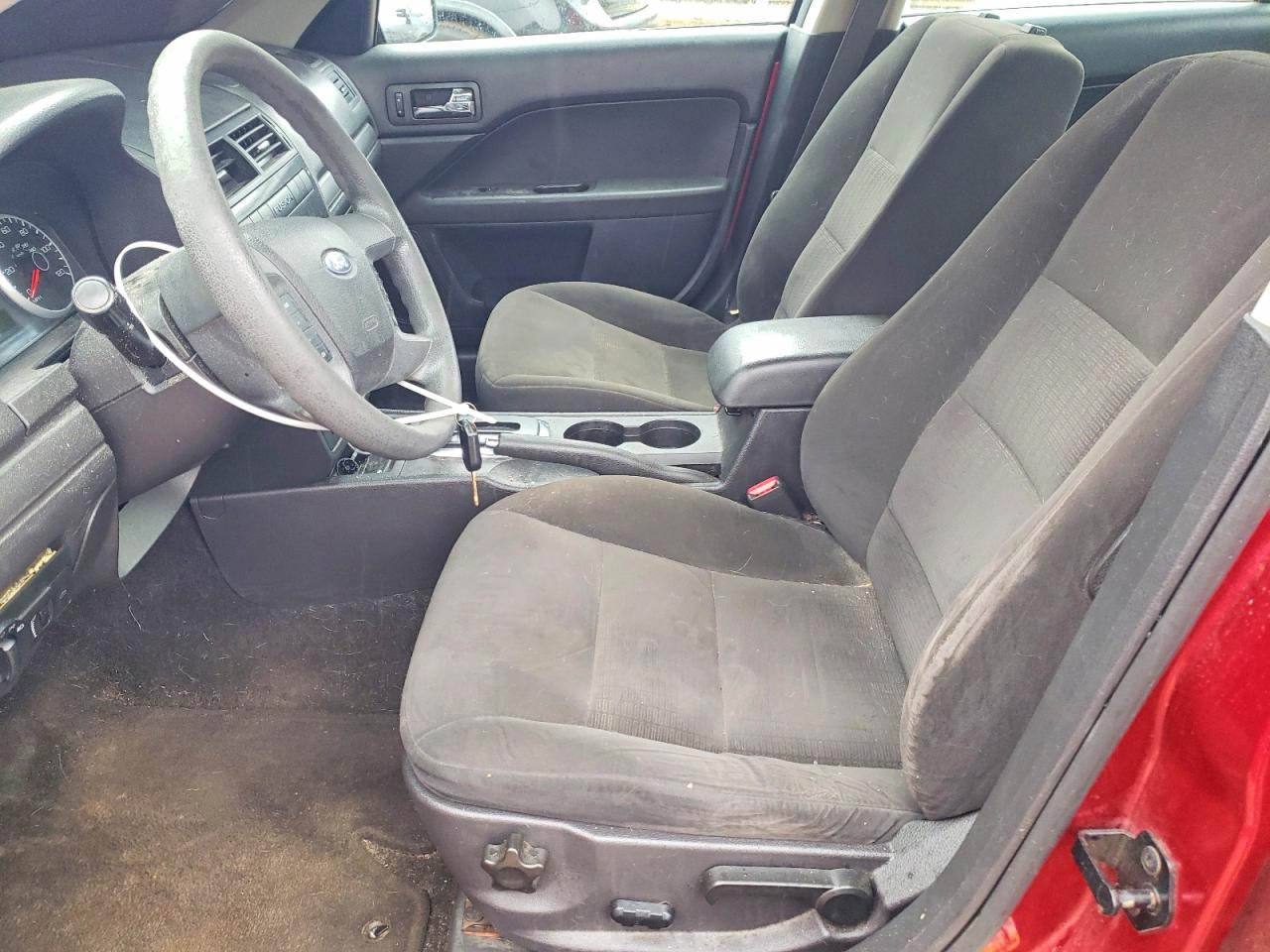 2007 Ford Fusion Se Красный vin: 3FAHP01137R147113