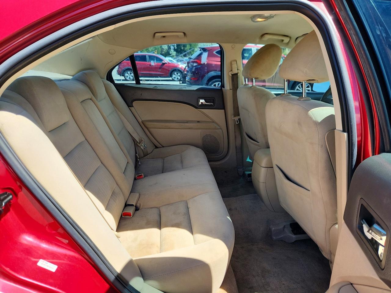 2009 Ford Fusion Se Red vin: 3FAHP01159R167026