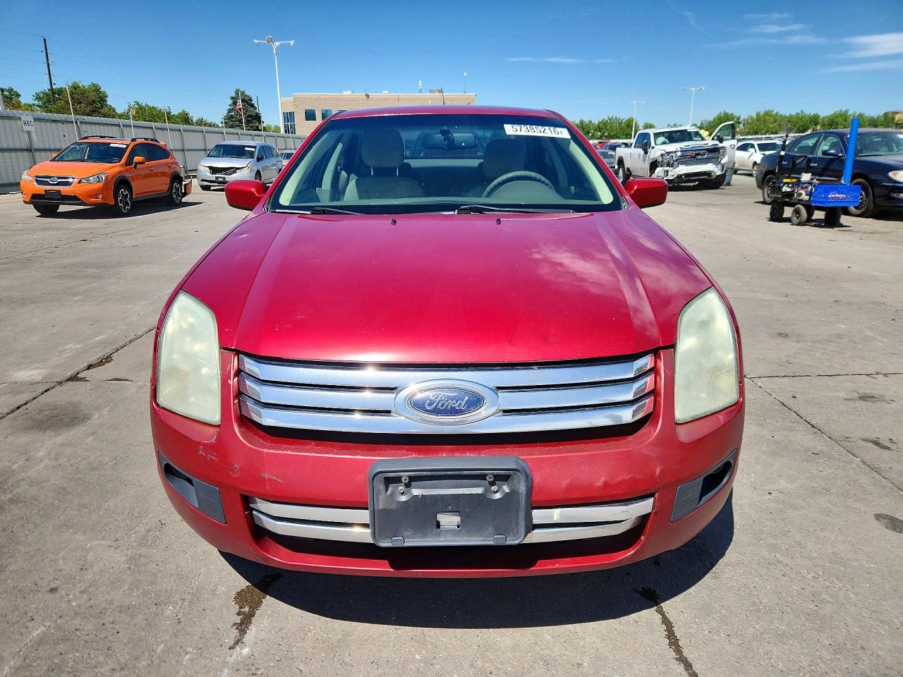 2009 Ford Fusion Se Red vin: 3FAHP01159R167026
