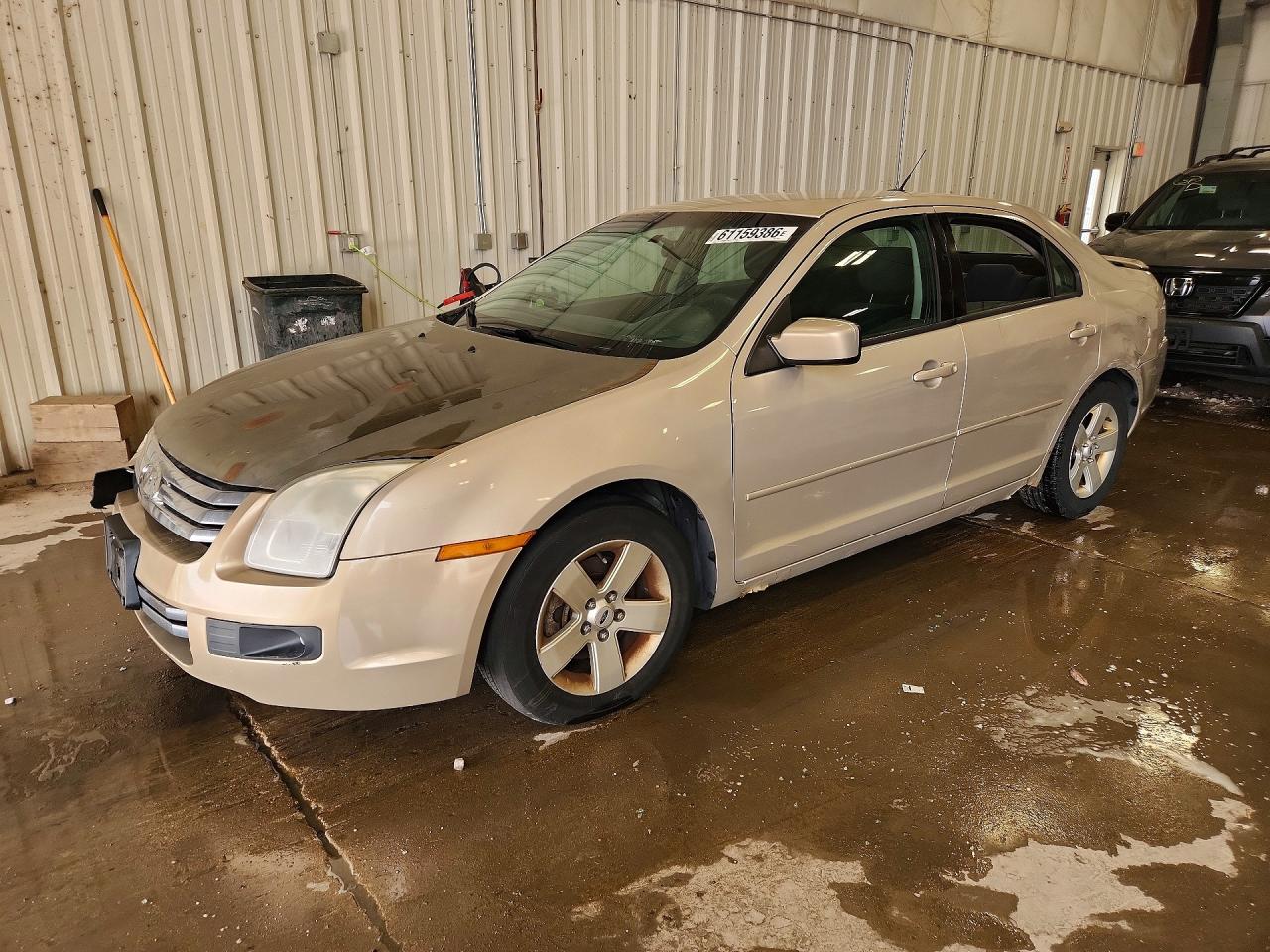 2007 Ford Fusion Se Tan vin: 3FAHP01177R189218