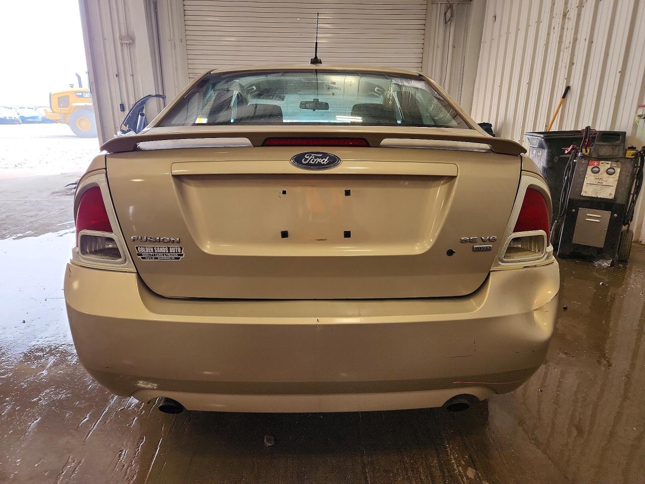 2007 Ford Fusion Se Tan vin: 3FAHP01177R189218