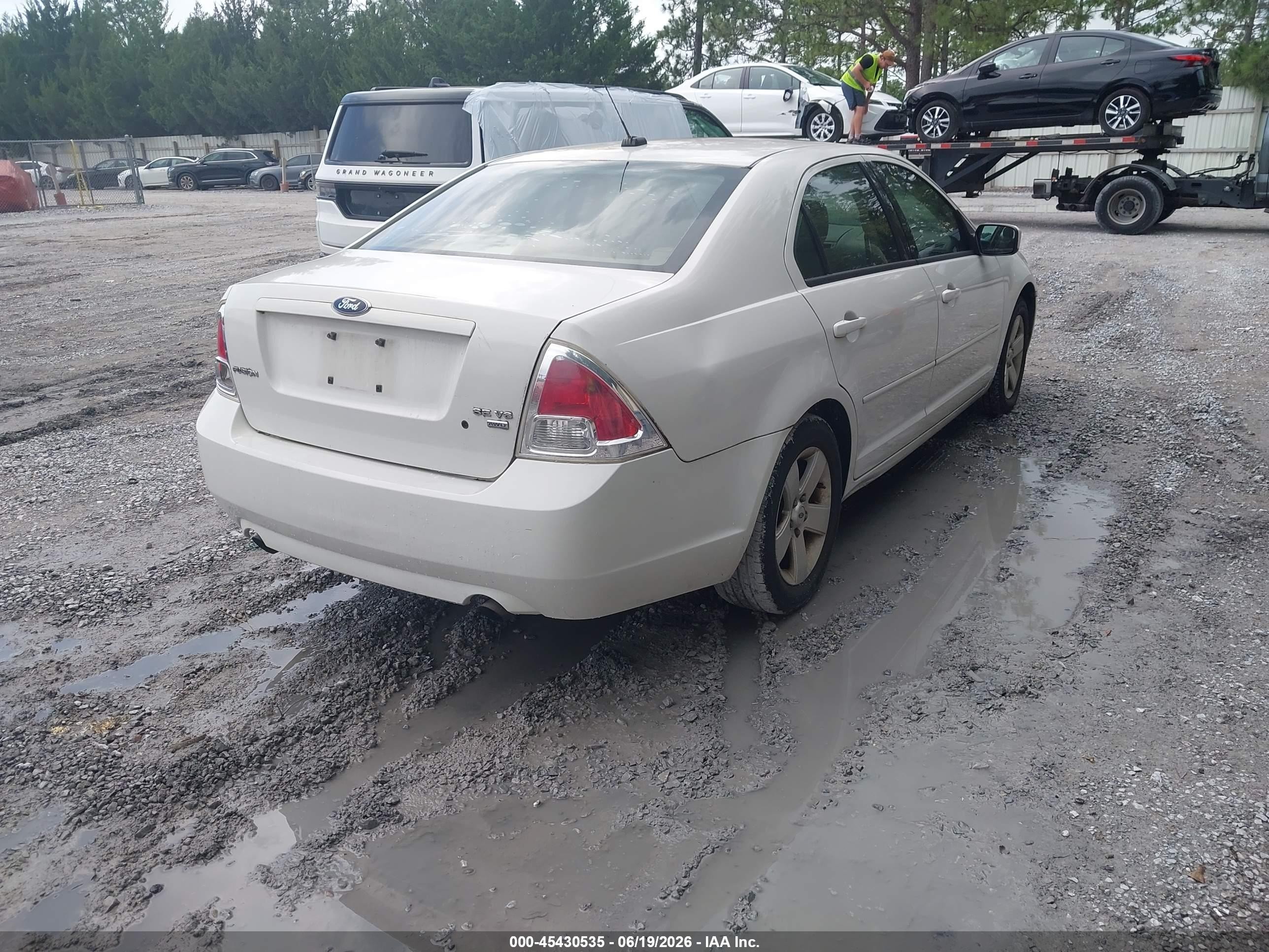 2008 Ford Fusion Se White vin: 3FAHP01198R231468