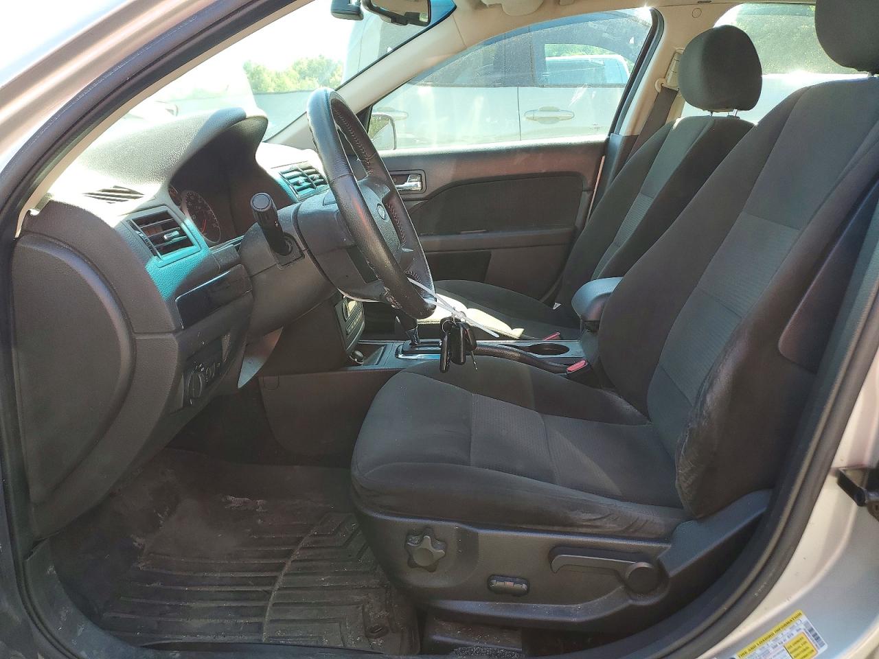 2007 Ford Fusion Sel Silver vin: 3FAHP02107R279633