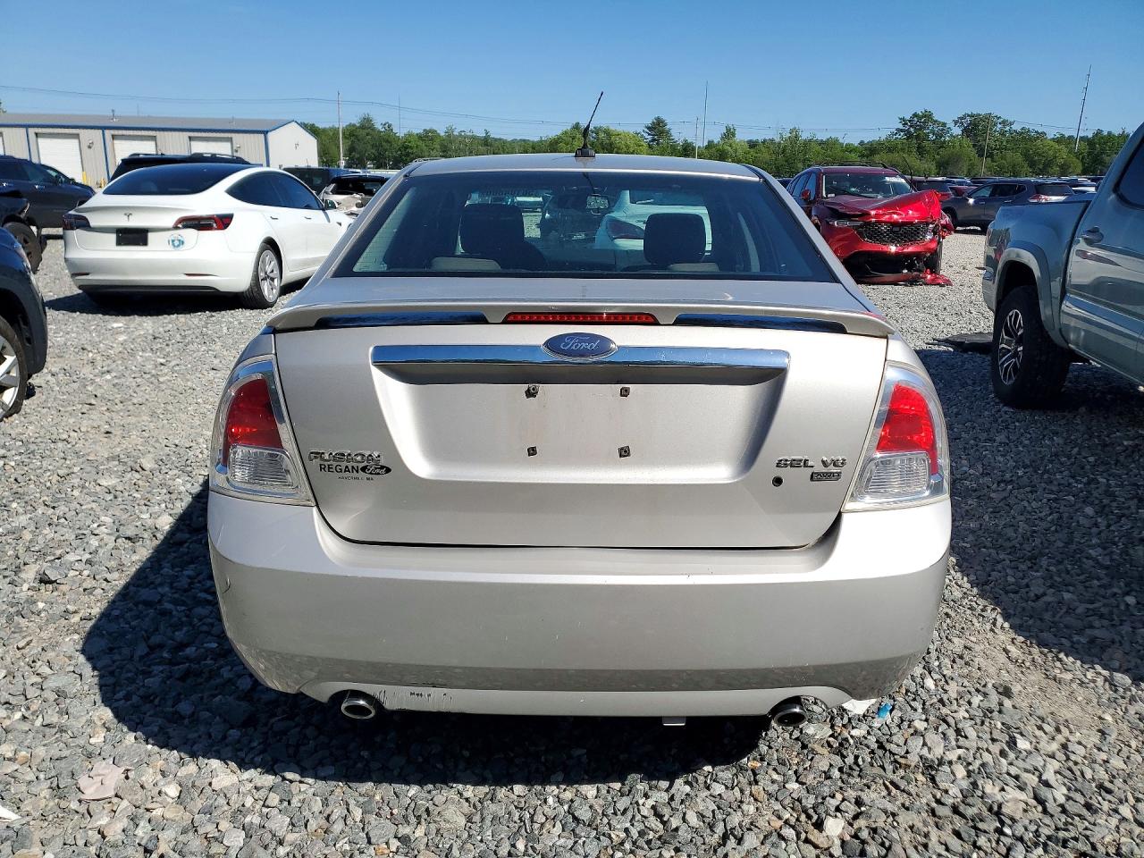 2007 Ford Fusion Sel Silver vin: 3FAHP02107R279633