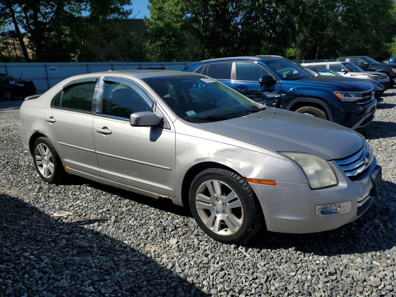 2007 Ford Fusion Sel Silver vin: 3FAHP02107R279633
