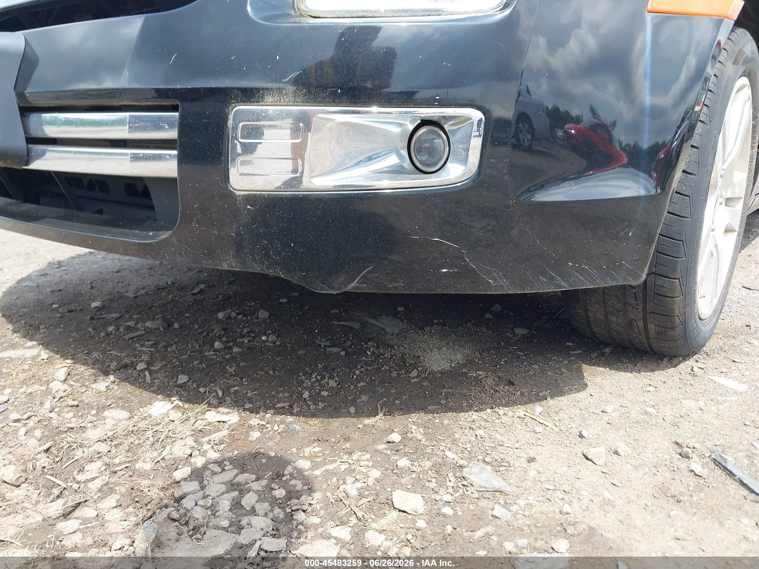 2007 Ford Fusion Sel Black vin: 3FAHP02117R170811