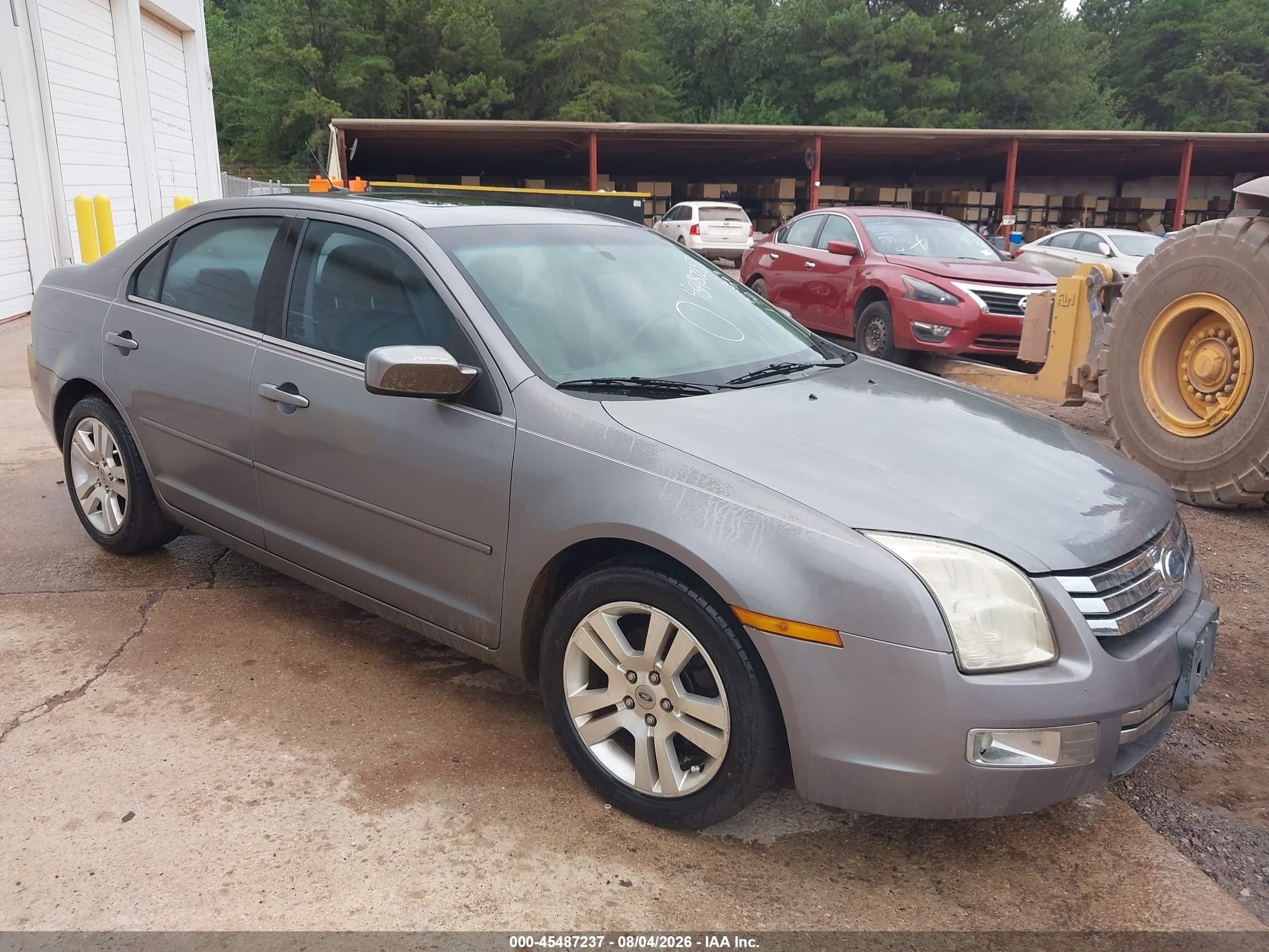 2007 Ford Fusion Sel Silver vin: 3FAHP02127R172762