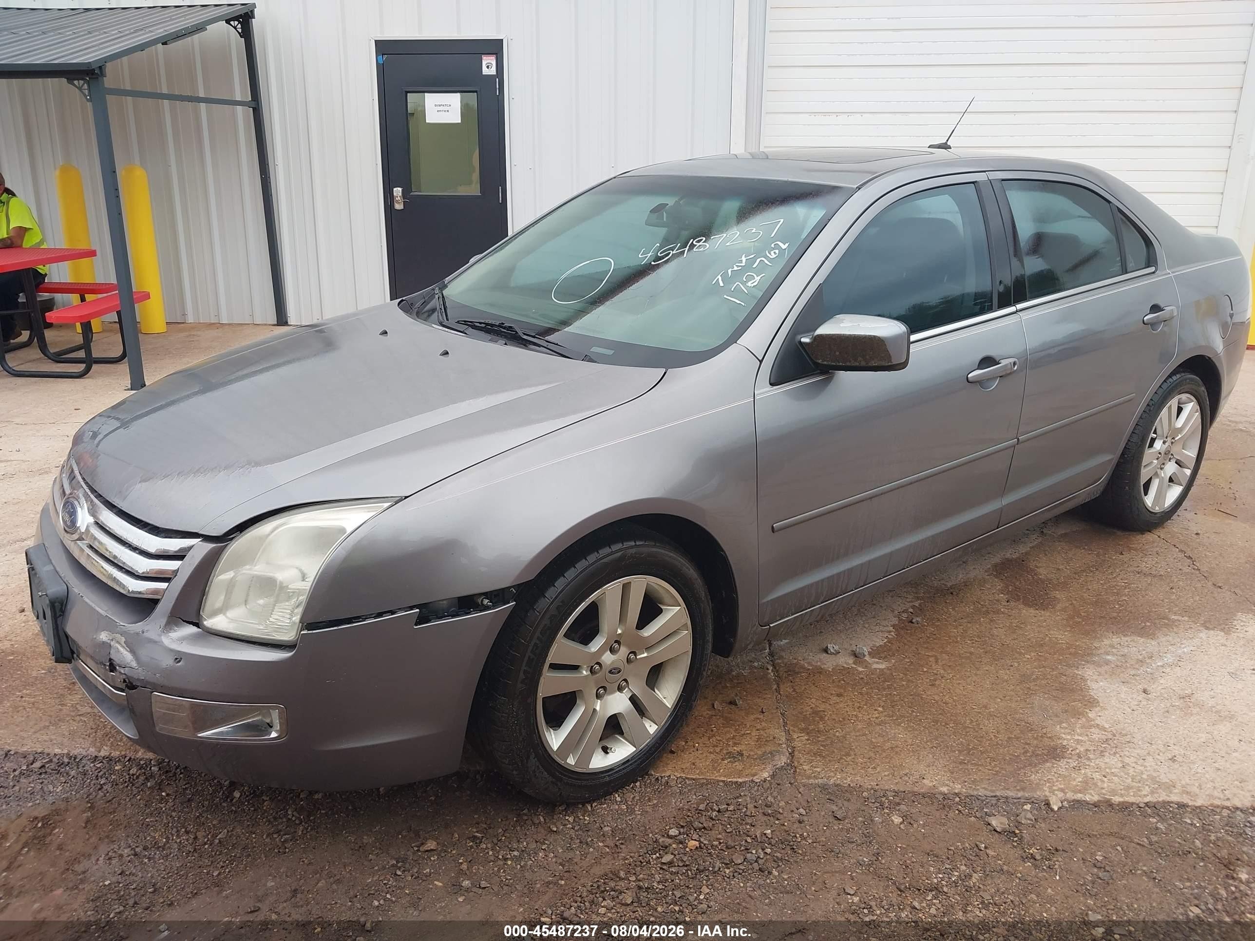 2007 Ford Fusion Sel Silver vin: 3FAHP02127R172762