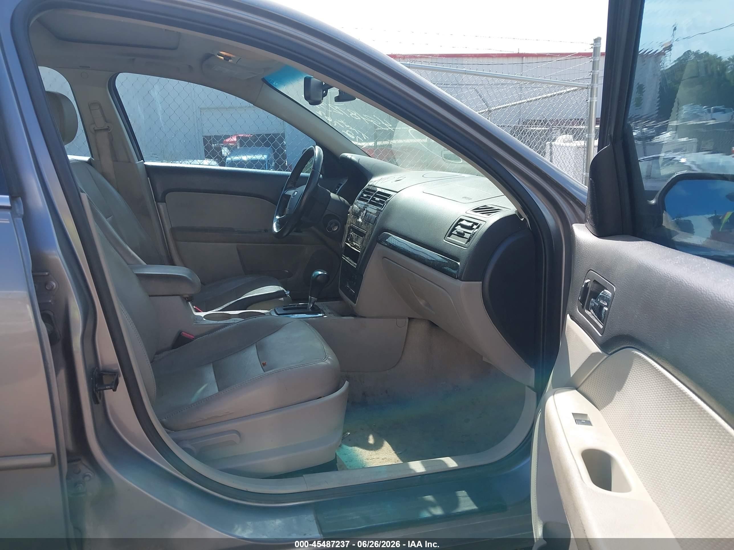 2007 Ford Fusion Sel Silver vin: 3FAHP02127R172762