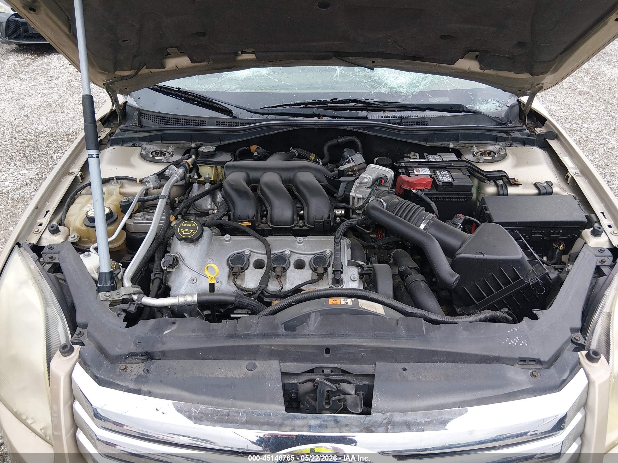 2007 Ford Fusion Sel Gold vin: 3FAHP02127R204108