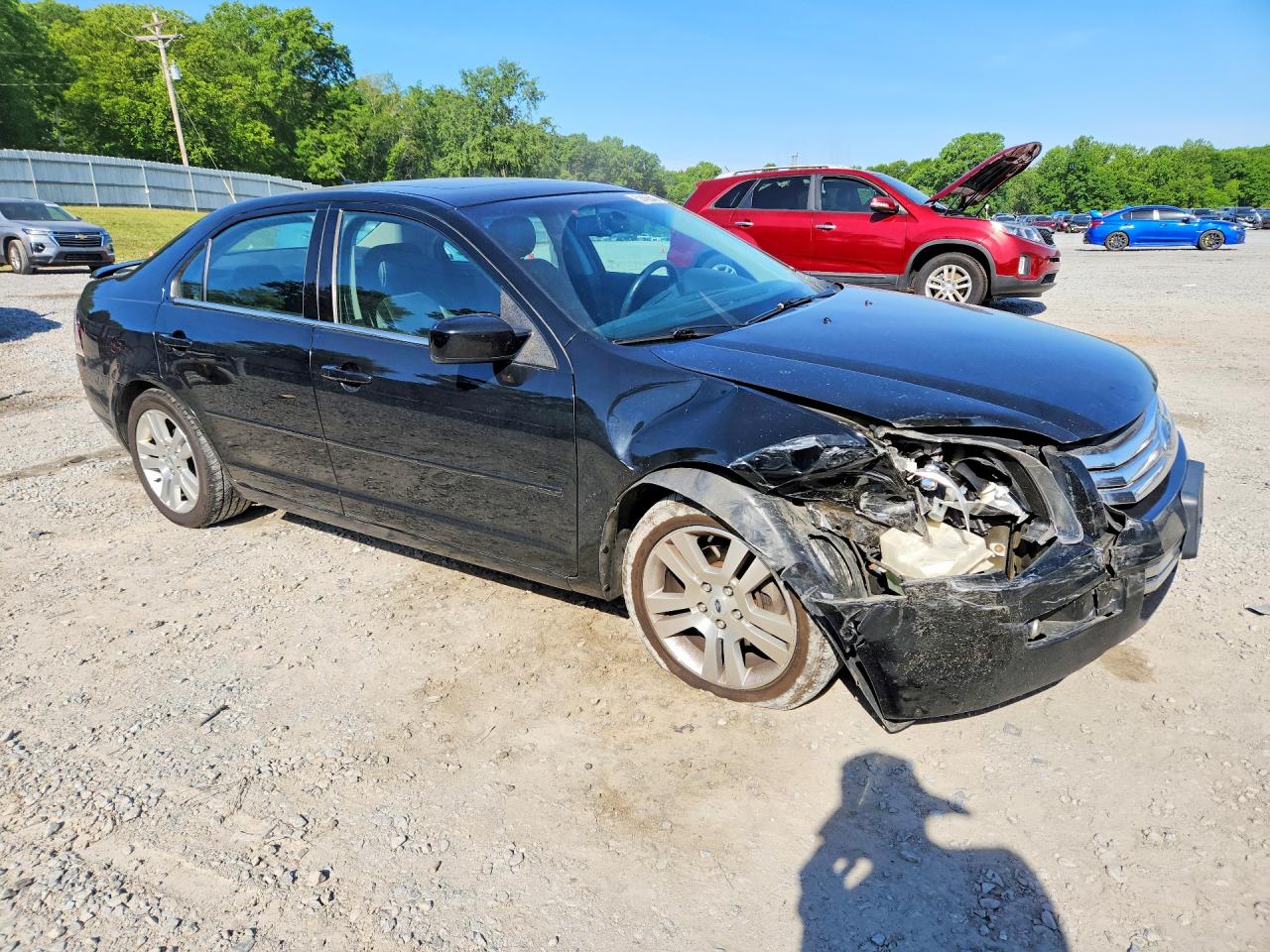 2008 Ford Fusion Sel Черный vin: 3FAHP02138R152165