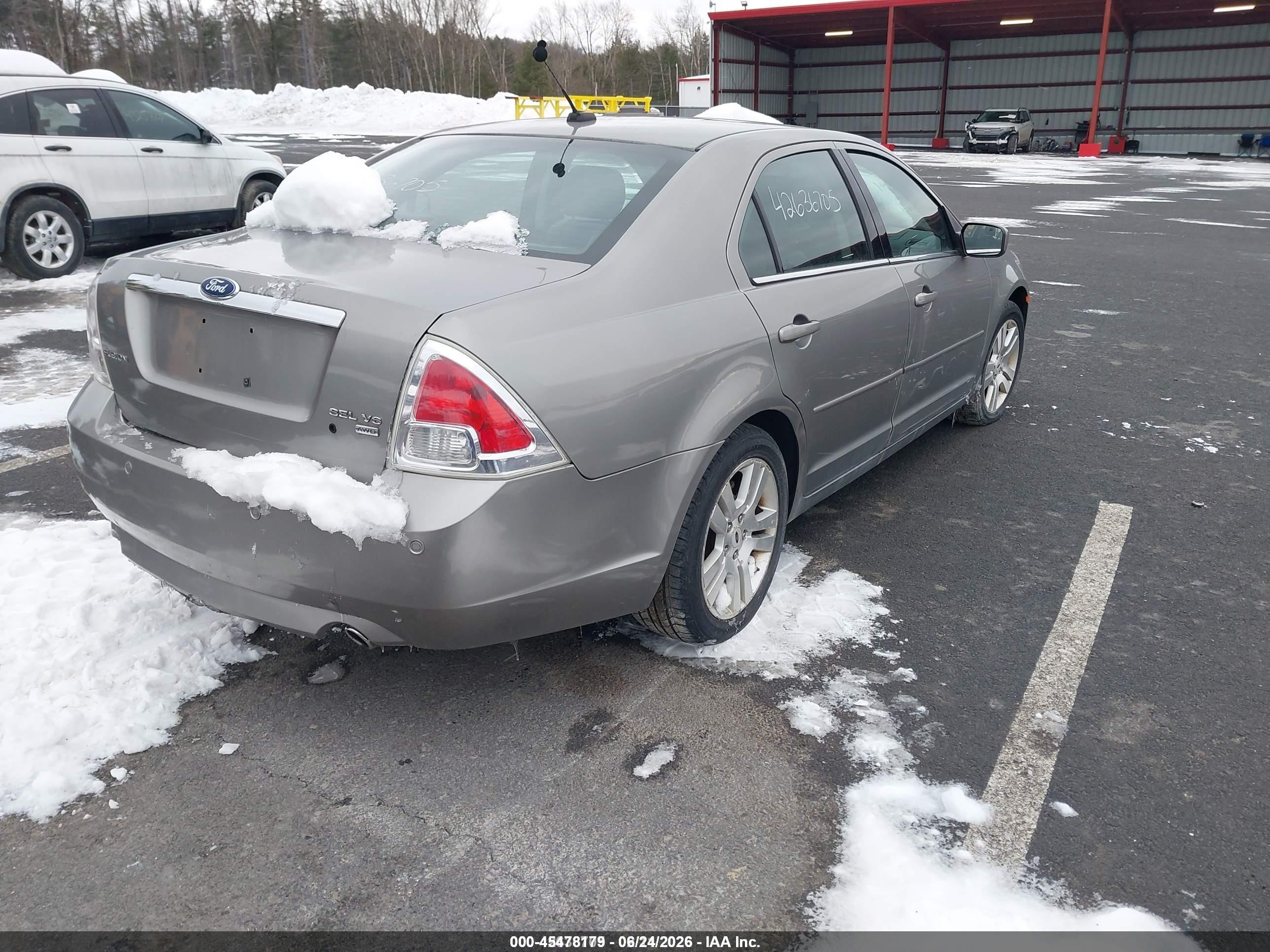 2008 Ford Fusion Sel Gray vin: 3FAHP02148R138291