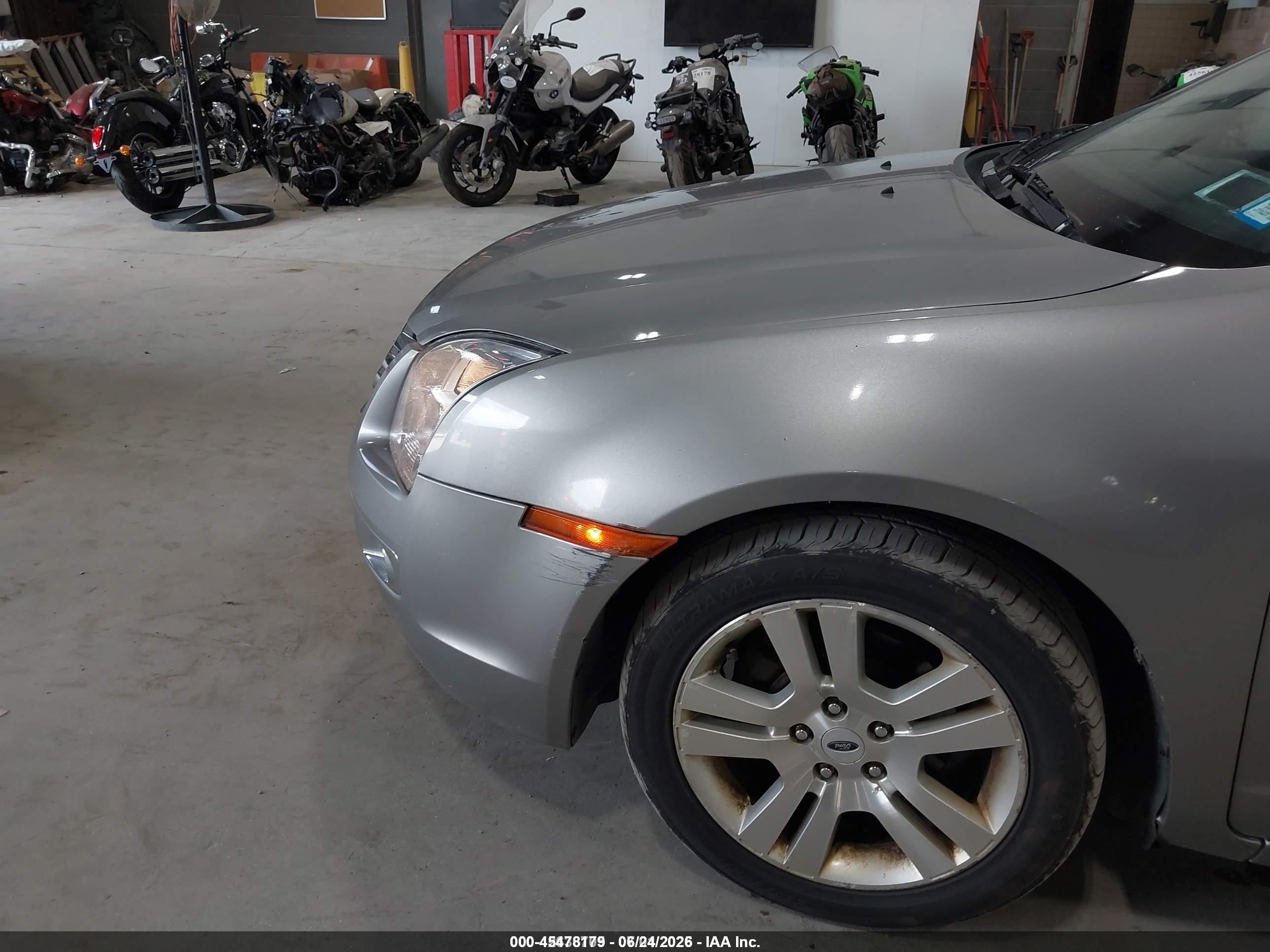 2008 Ford Fusion Sel Gray vin: 3FAHP02148R138291